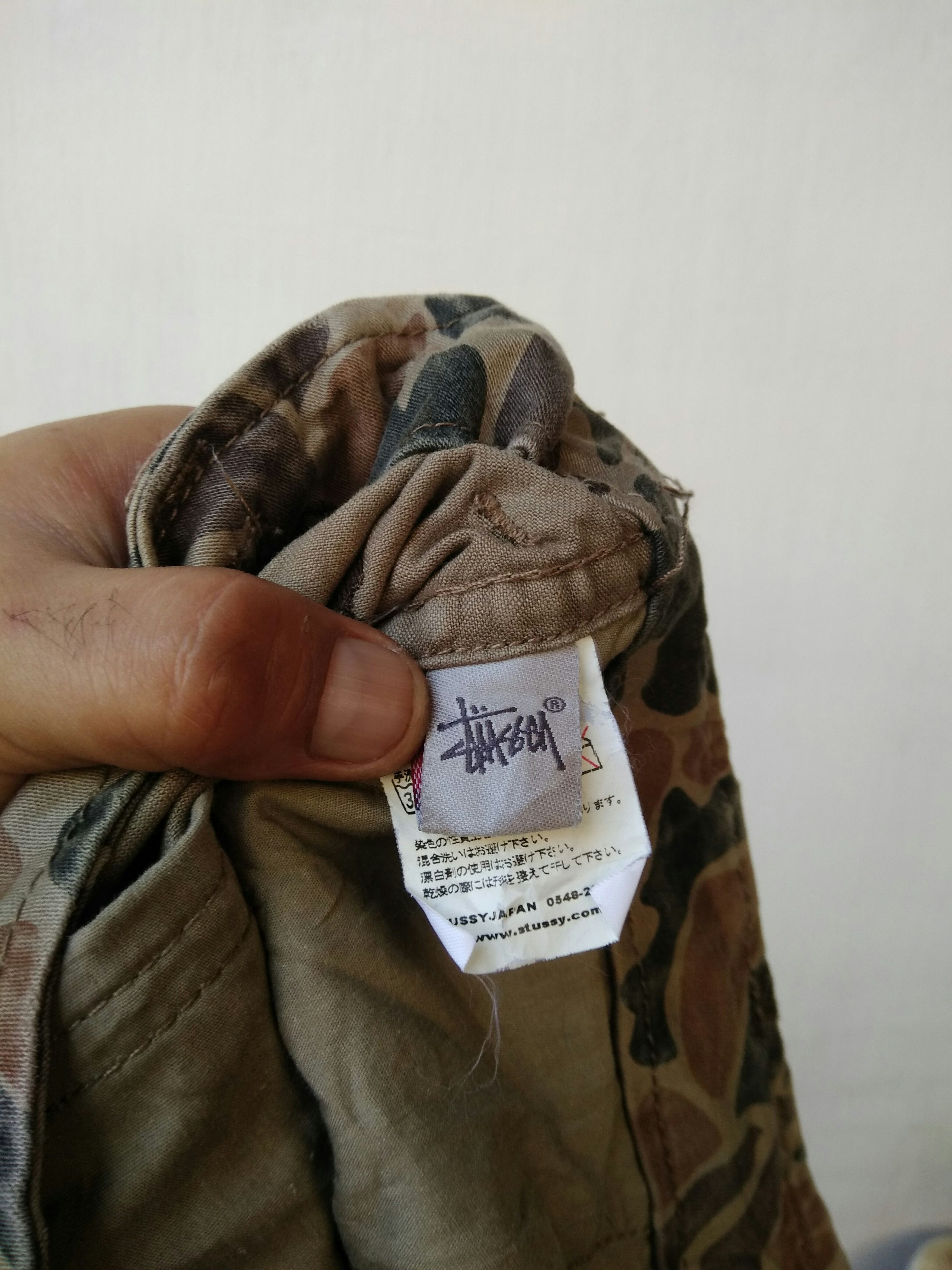 Stussy STUSSY Skull Embroidery Pattern Camouflage Cargo Pants Size US 32 / EU 48 - 9 Thumbnail