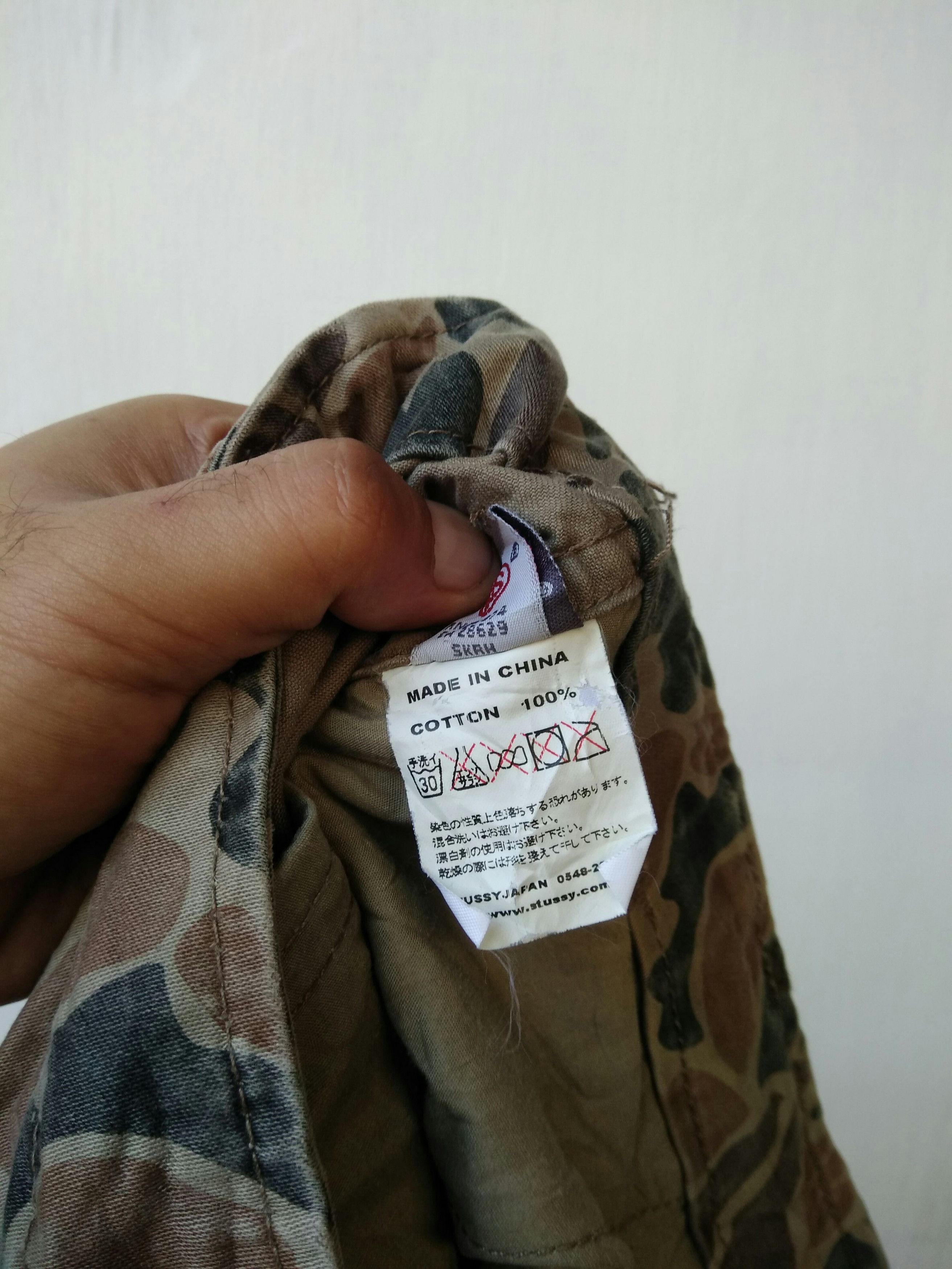 Stussy STUSSY Skull Embroidery Pattern Camouflage Cargo Pants Size US 32 / EU 48 - 10 Thumbnail