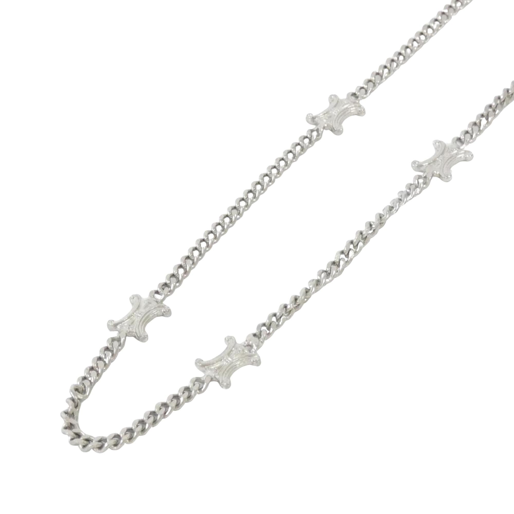 Celine Céline Triomphe necklace Size ONE SIZE - 2 Thumbnail