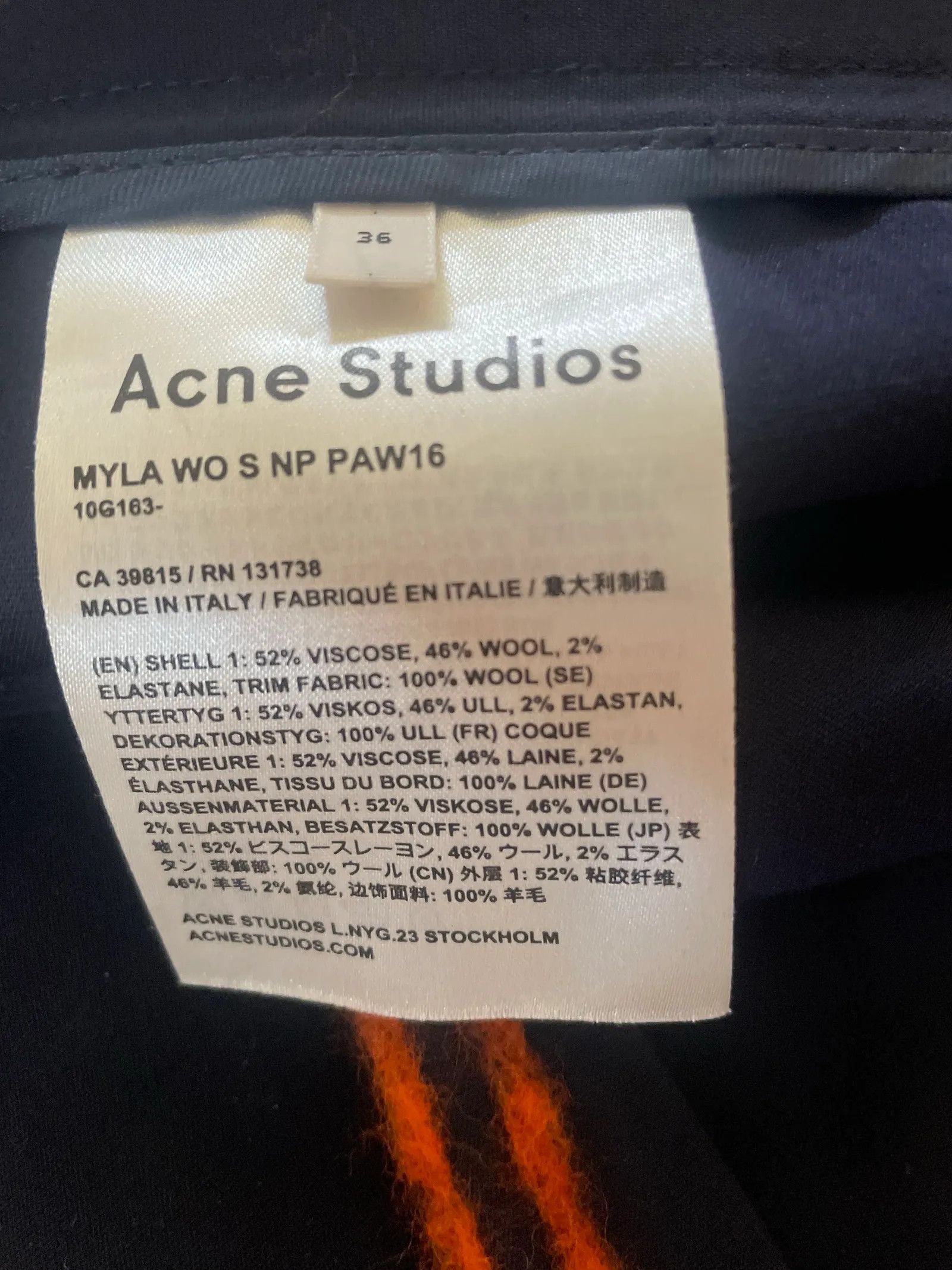 Acne Studios Acne Studios Myla Pants Size 26" / US 2 / IT 38 - 3 Thumbnail