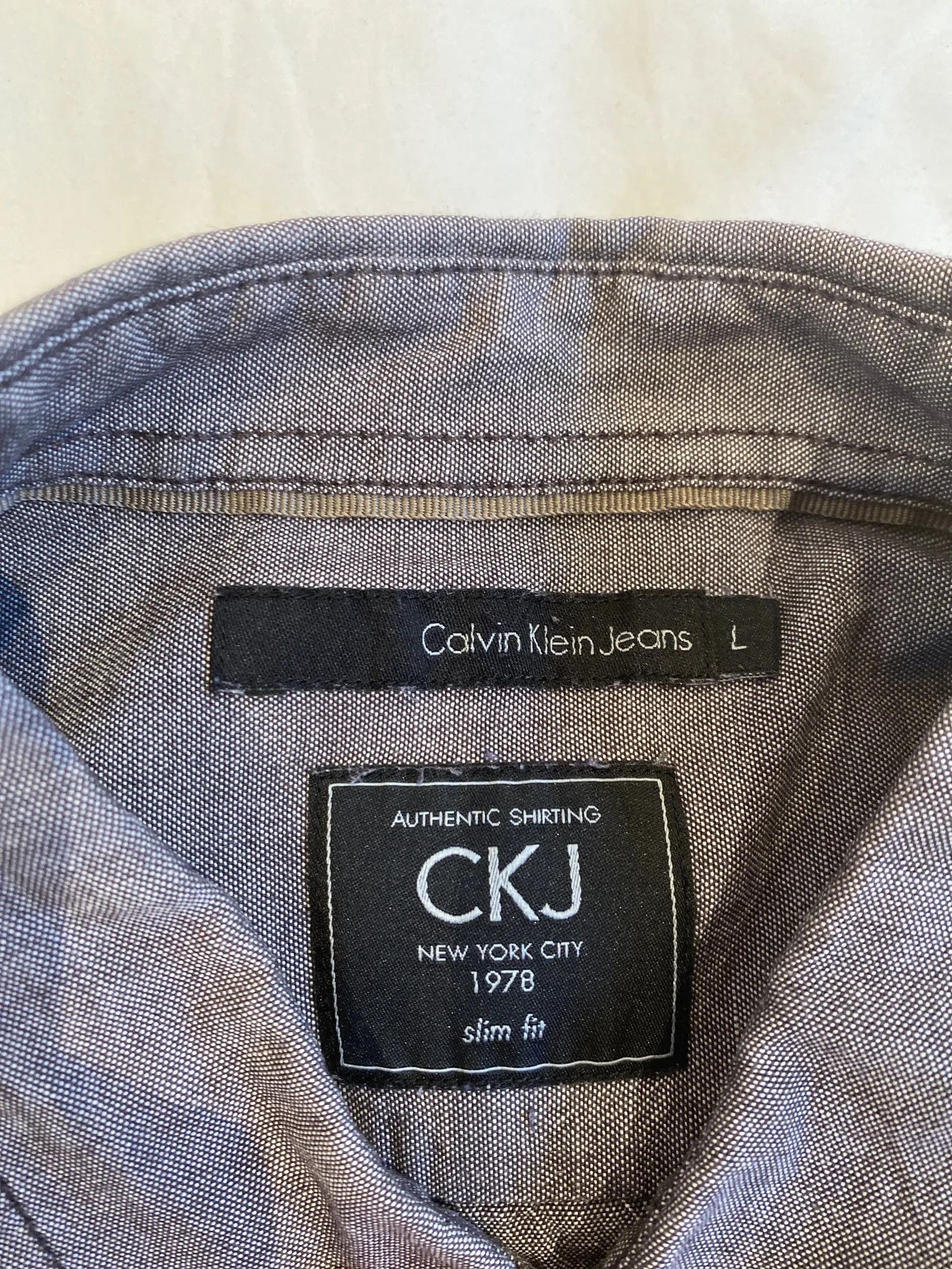 Calvin Klein Calvin Klein Jeans Shirt Size US L / EU 52-54 / 3 - 2 Thumbnail