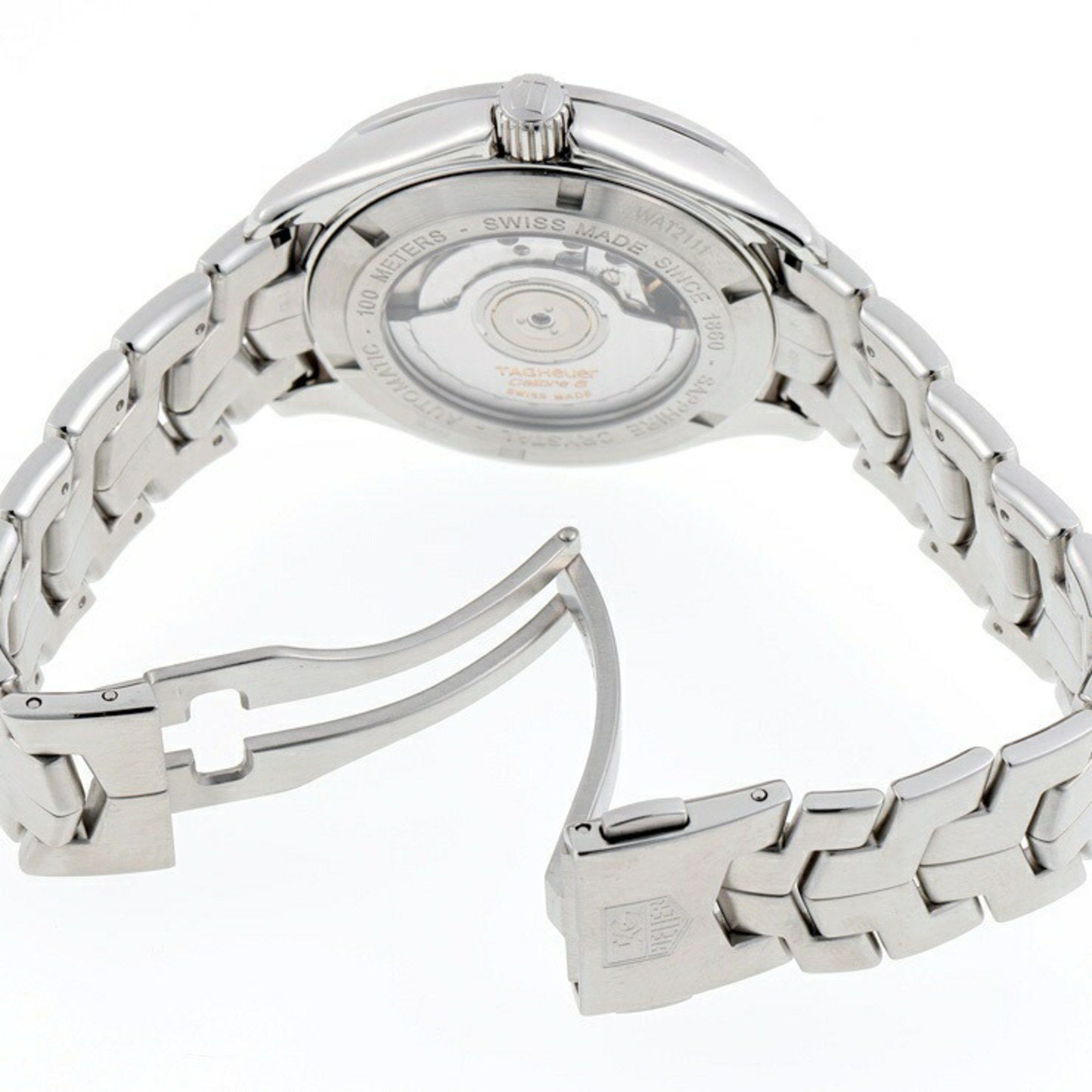 Tag Heuer TAG Heuer Link Calibre 6 WAT2111.BA0950 Automatic Watch A-157648 Size ONE SIZE - 7 Thumbnail