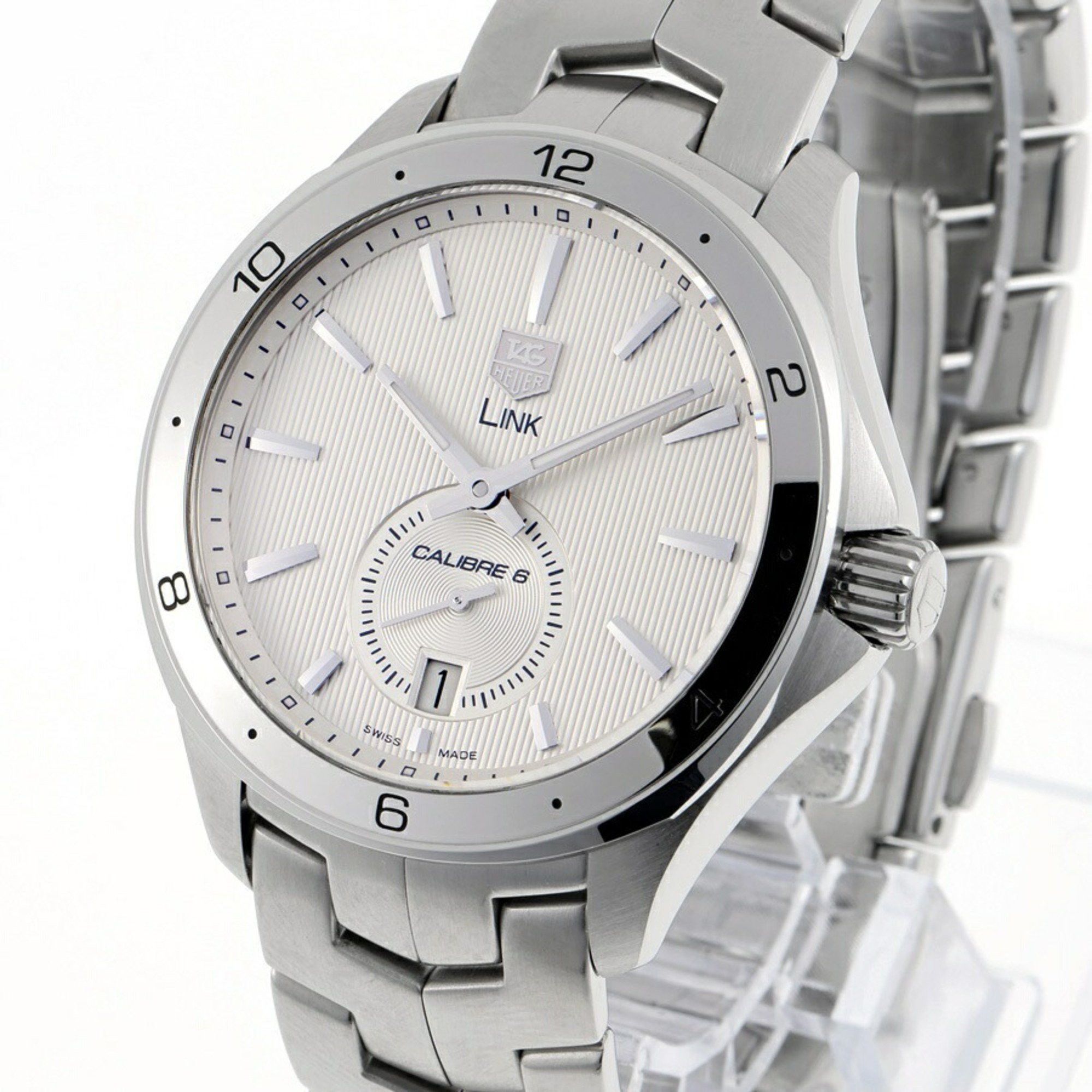Tag Heuer TAG Heuer Link Calibre 6 WAT2111.BA0950 Automatic Watch A-157648 Size ONE SIZE - 2 Thumbnail