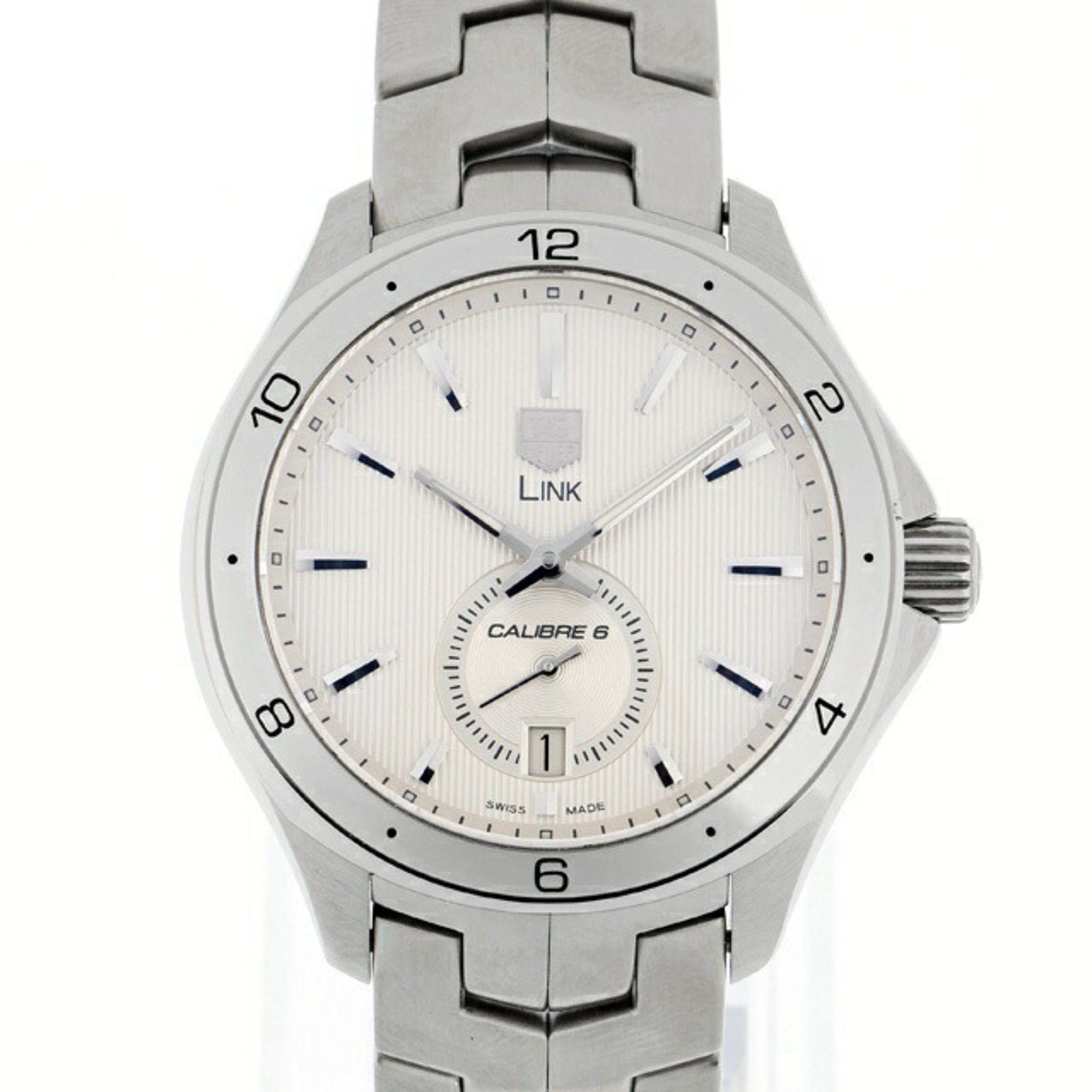 Tag Heuer TAG Heuer Link Calibre 6 WAT2111.BA0950 Automatic Watch A-157648 Size ONE SIZE - 3 Thumbnail