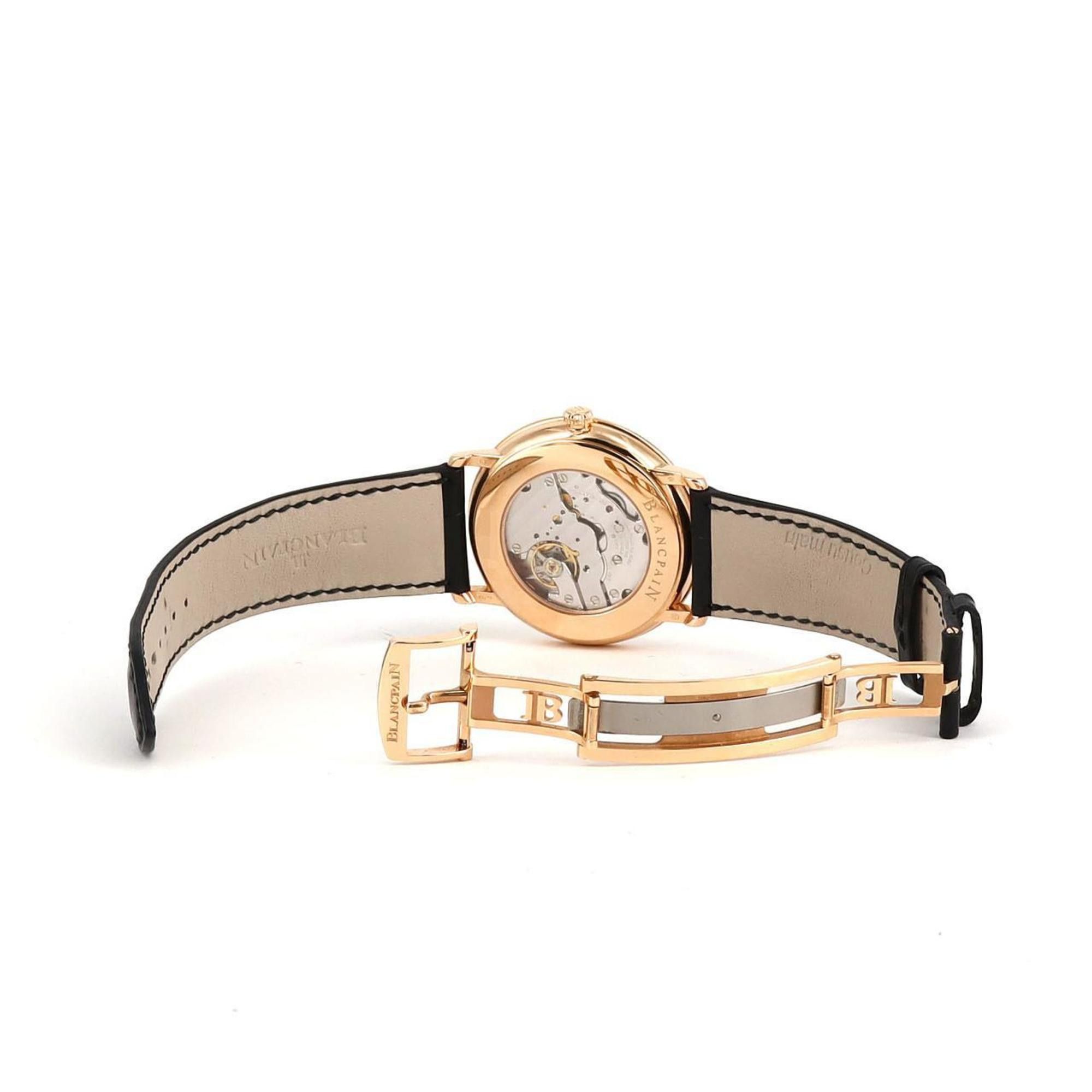 Other Blancpain Valle Ultra Slim Power Reserve RG 6606-3642-55B PG/RG Wristwatch Hand-wound Size ONE SIZE - 6 Thumbnail