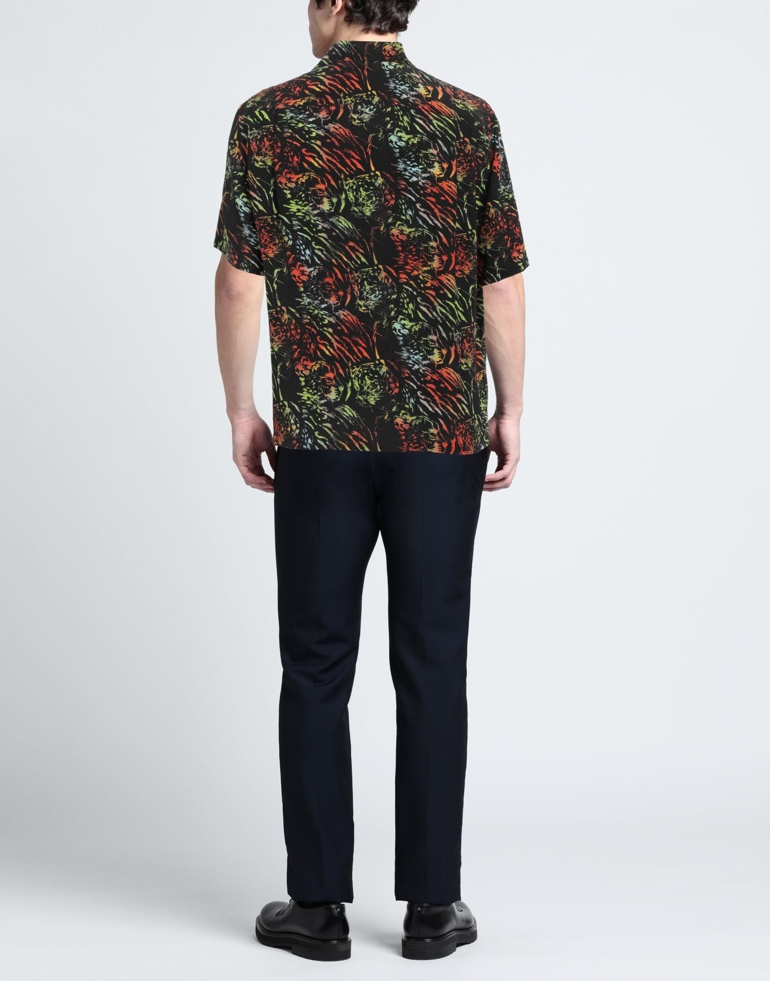 Celine Hawaiian Shirt in Printed Crepe Size US XS / EU 42 / 0 - 3 Thumbnail