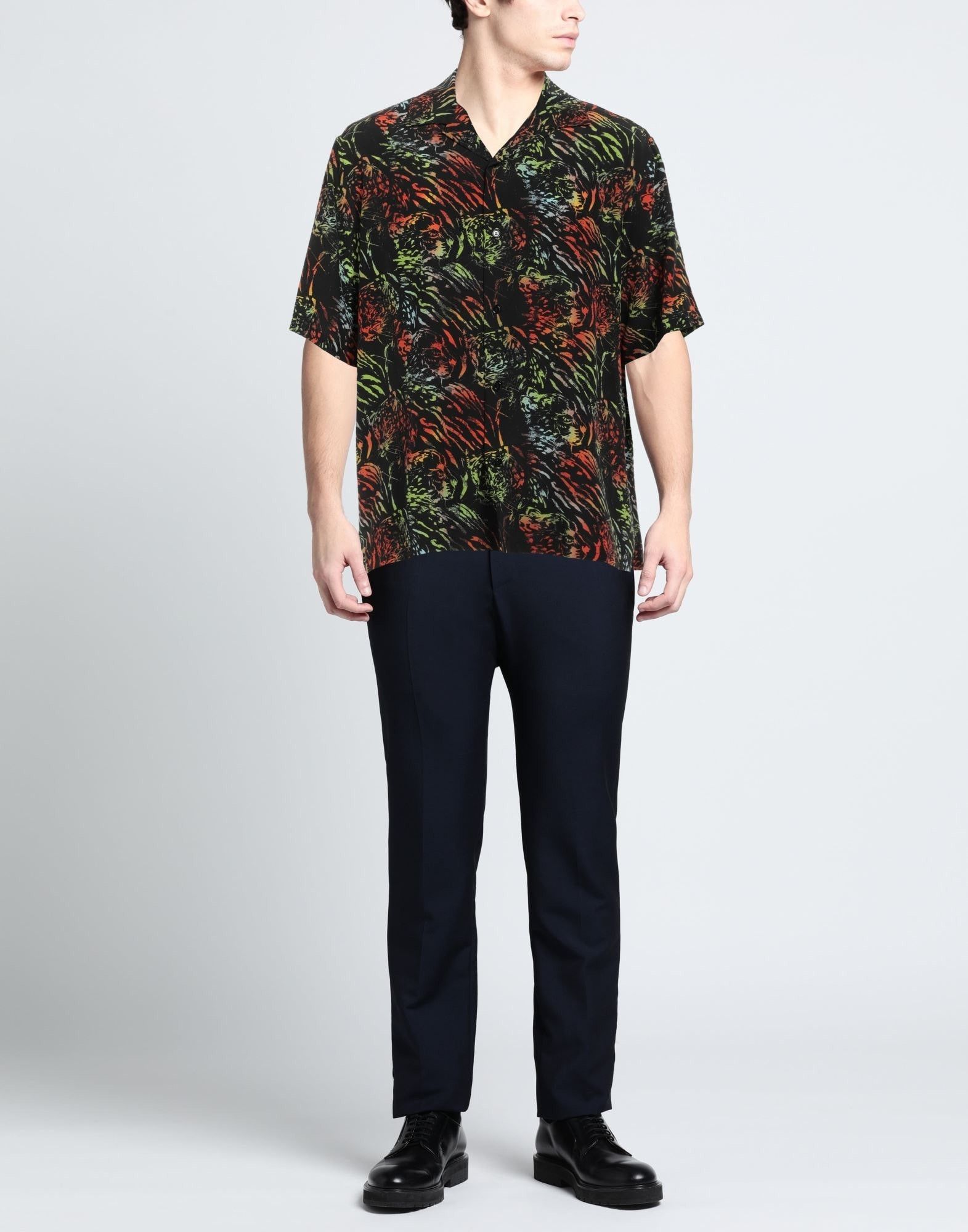 Celine Hawaiian Shirt in Printed Crepe Size US XL / EU 56 / 4 - 2 Thumbnail