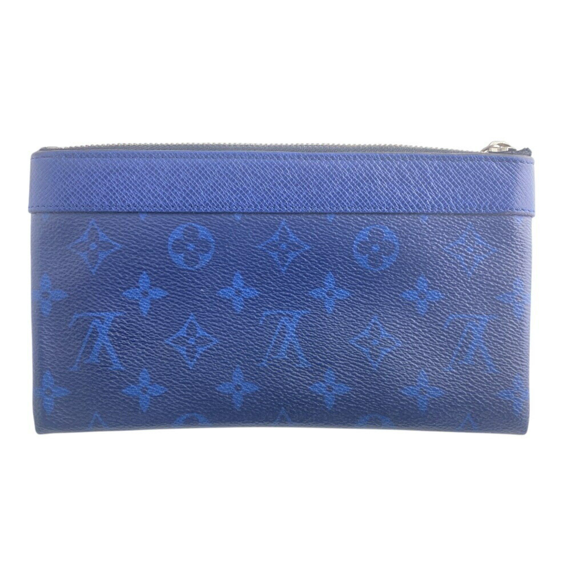 Louis Vuitton Louis Vuitton M30278 Discovery Pochette Monogram Cobalt Blue Pouch High Navy Men's Size ONE SIZE - 2 Thumbnail