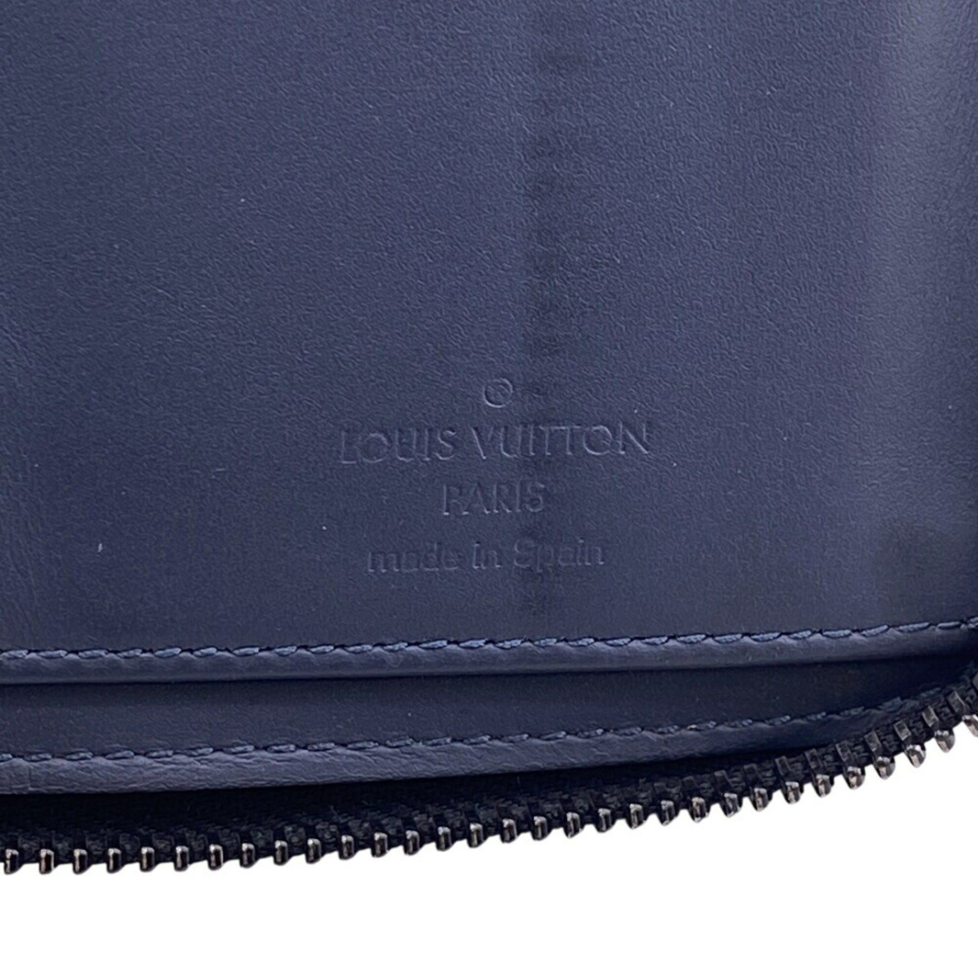 Louis Vuitton Louis Vuitton Wallet M80423 Vertical Zippy Monogram Long Navy Men's Size ONE SIZE - 9 Thumbnail