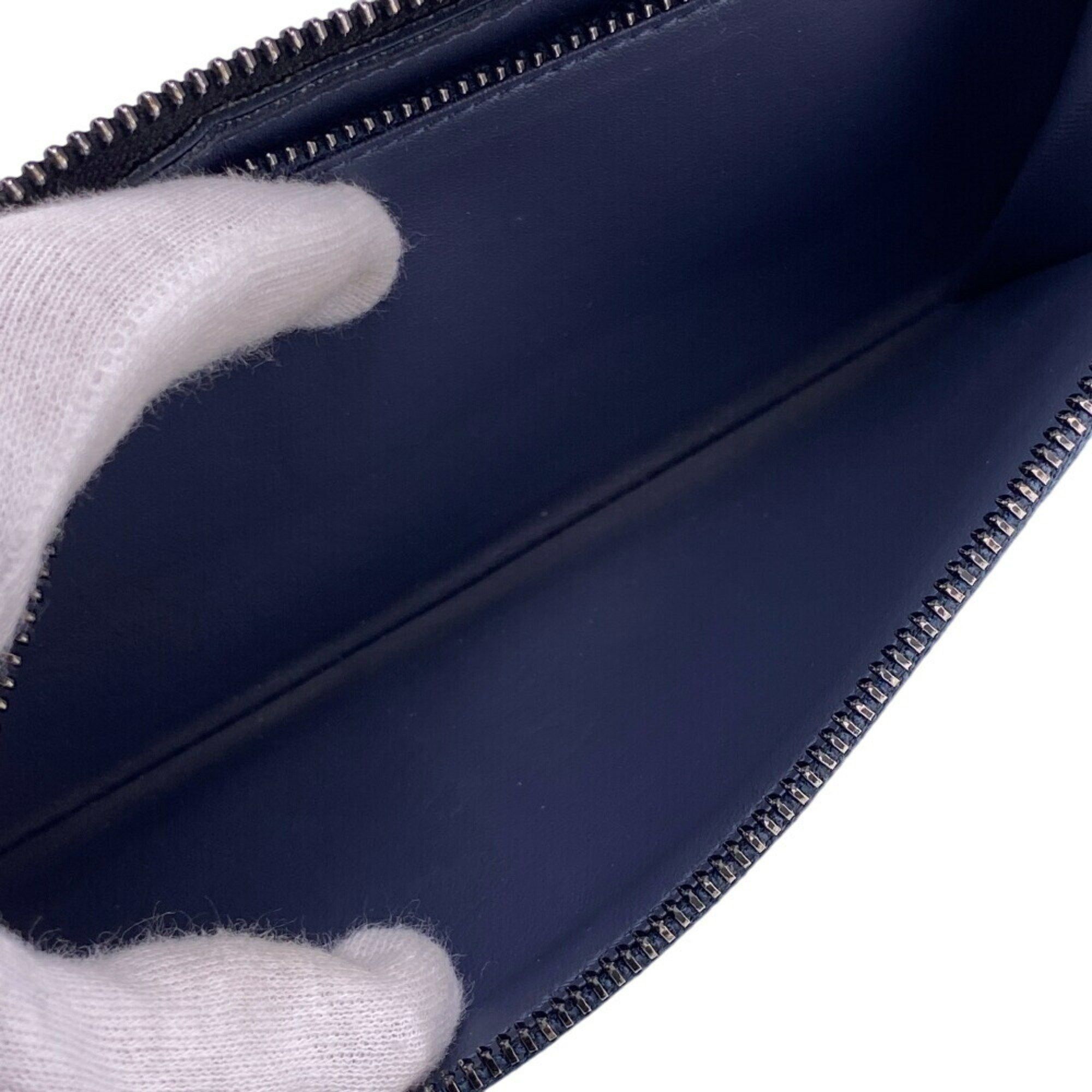 Louis Vuitton Louis Vuitton Wallet M80423 Vertical Zippy Monogram Long Navy Men's Size ONE SIZE - 7 Thumbnail
