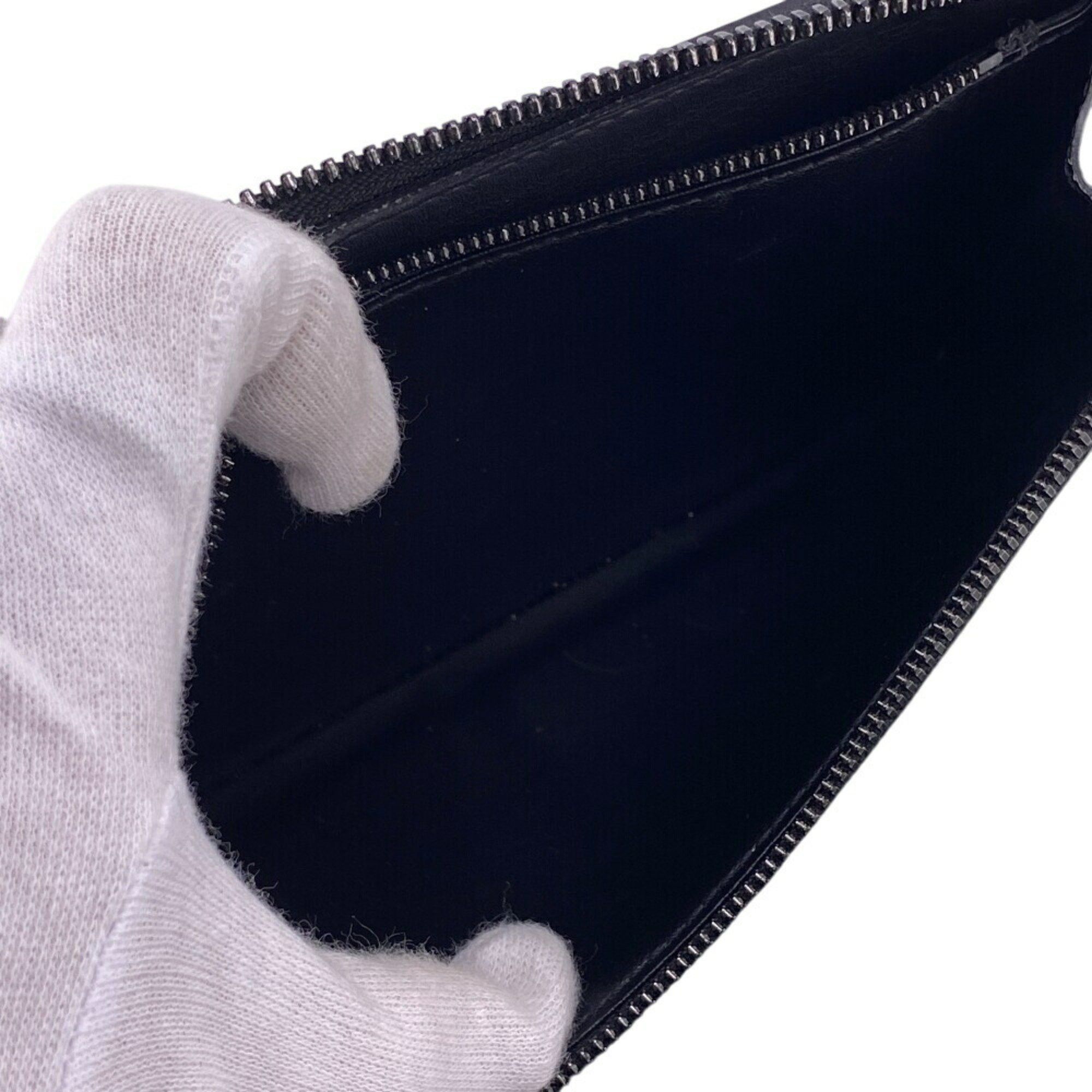 Louis Vuitton Louis Vuitton Wallet M81743 Zipper Vertical LV Aerogram Long Black Men's Size ONE SIZE - 7 Thumbnail