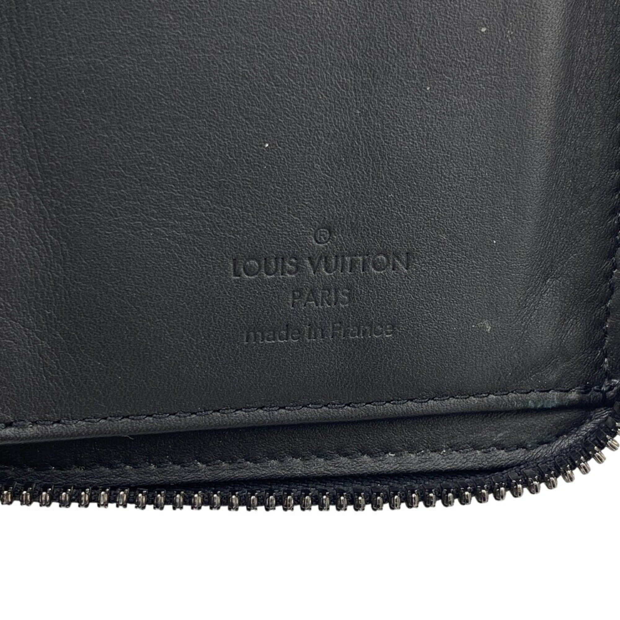 Louis Vuitton Louis Vuitton Wallet M81743 Zipper Vertical LV Aerogram Long Black Men's Size ONE SIZE - 9 Thumbnail