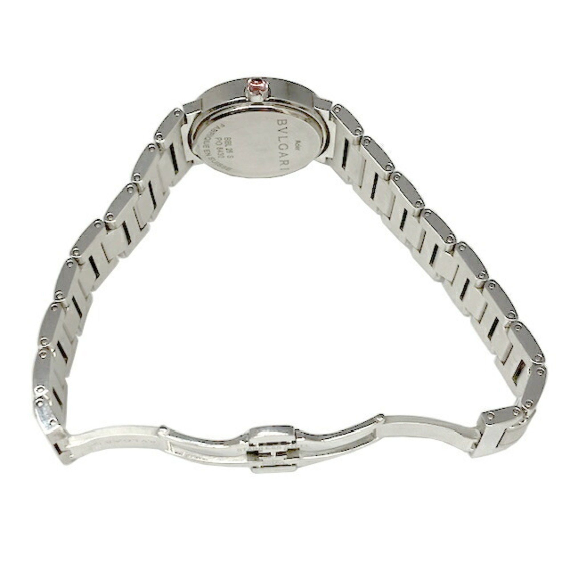 Bvlgari BVLGARI Bulgari BBL26S Quartz Watch SS Shell Dial Women's 26mm Size ONE SIZE - 5 Thumbnail
