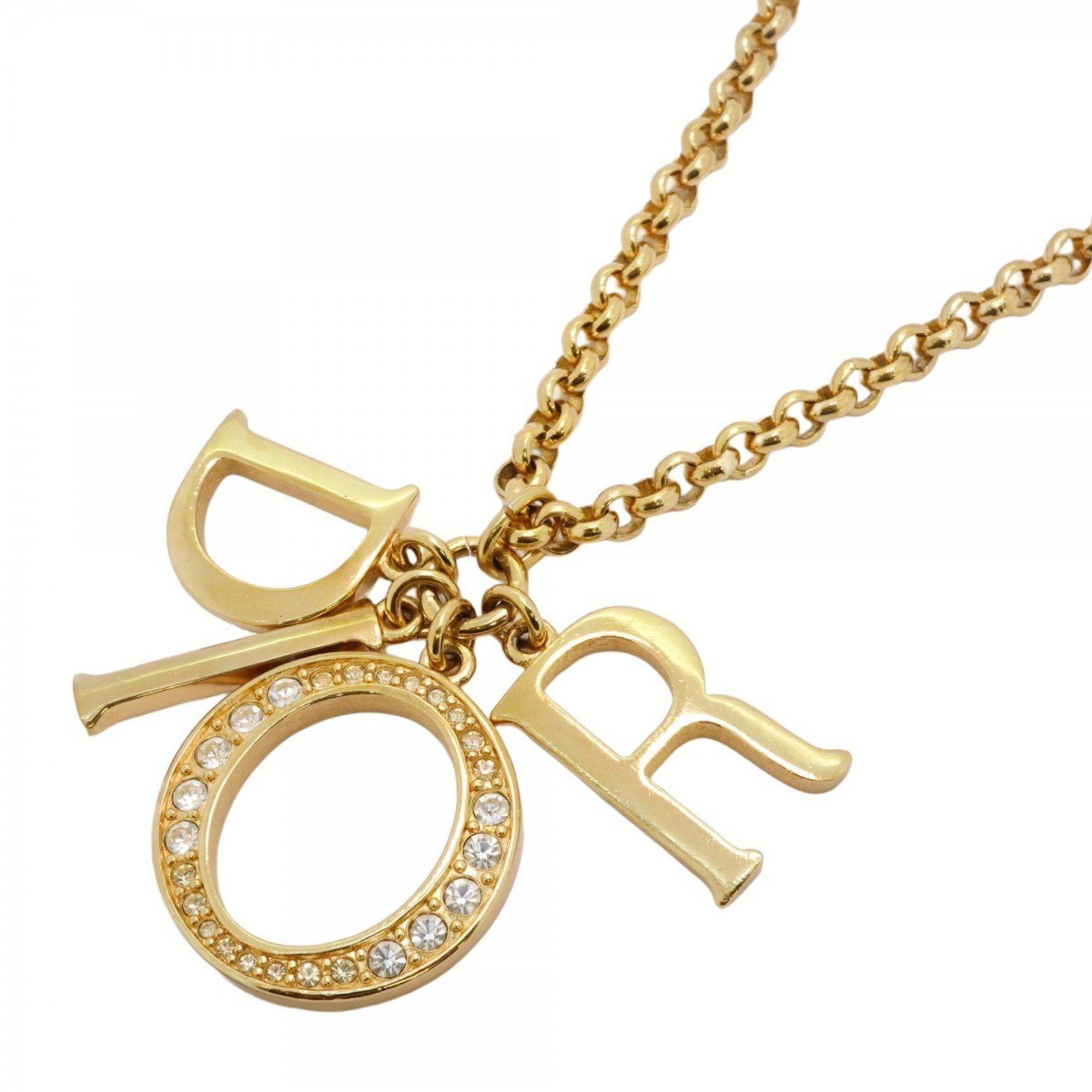 Dior Dior Logo necklace Size ONE SIZE - 3 Thumbnail