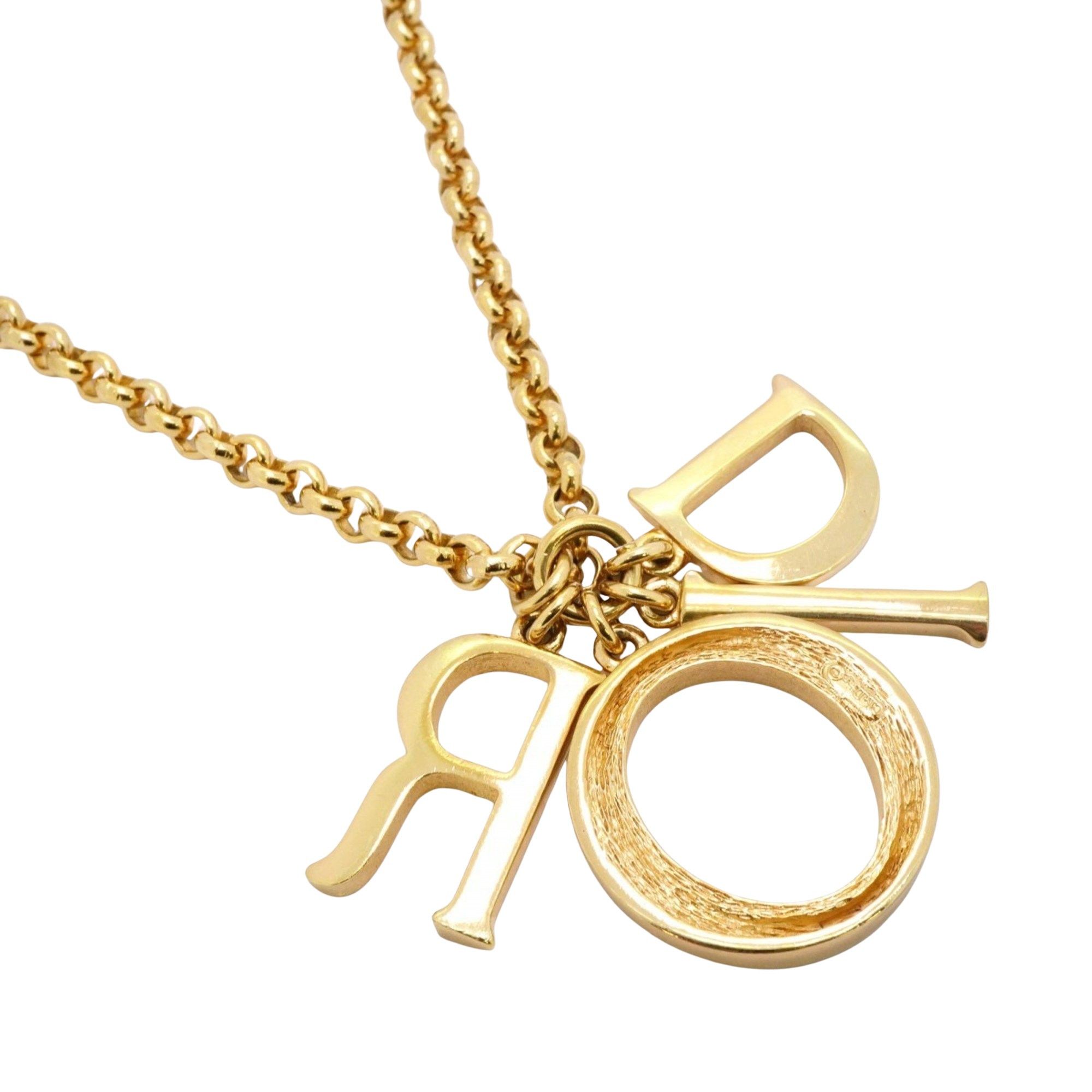 Dior Dior Logo necklace Size ONE SIZE - 2 Thumbnail