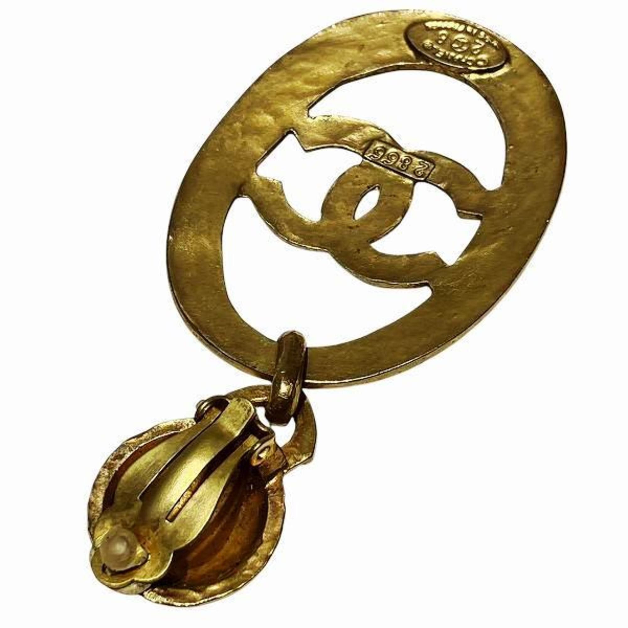 Chanel Chanel Coco Mark earring Size ONE SIZE - 3 Thumbnail