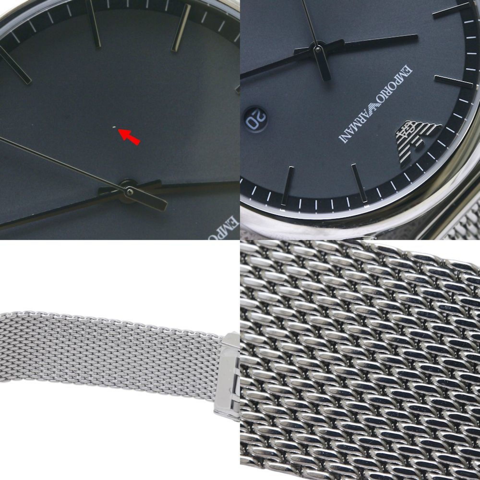 Emporio Armani Emporio Armani Luigi AR11069 Stainless Steel Men's 130115 Watch Size ONE SIZE - 7 Thumbnail