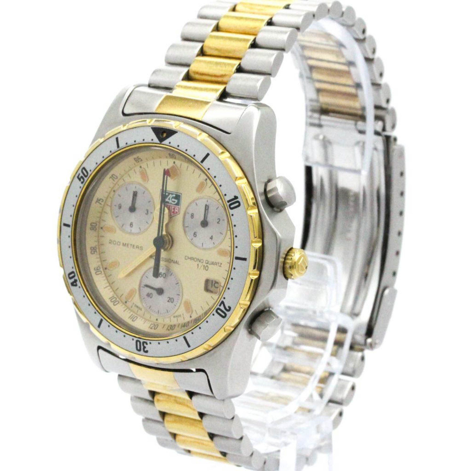 Tag Heuer TAG HEUER Professional 200M Gold Plated Stainless Steel Quartz 575.406 BF577060 Size ONE SIZE - 2 Thumbnail