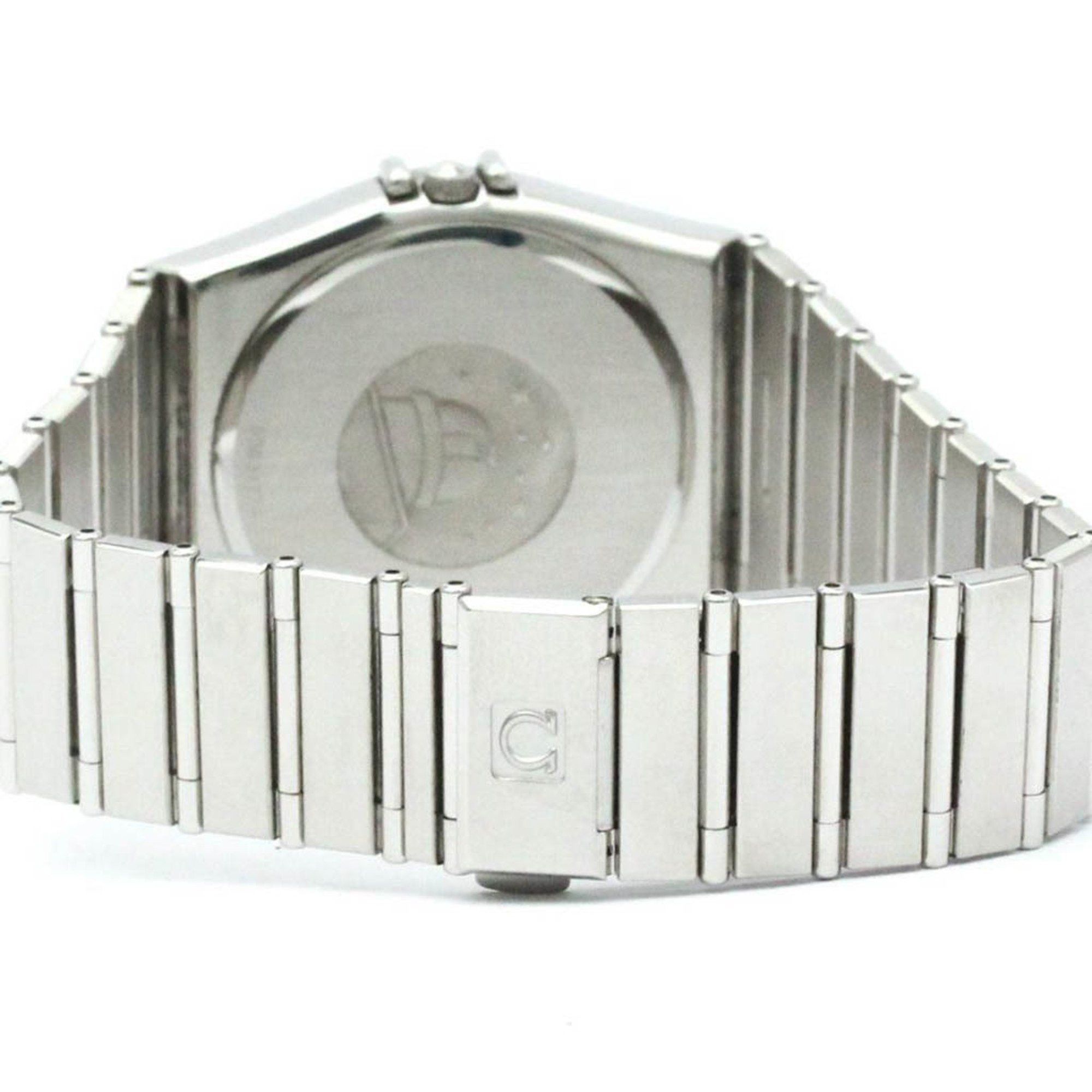 Omega Polished OMEGA Constellation Stainless Steel Quartz Mens Watch 396.1070 BF581278 Size ONE SIZE - 5 Thumbnail