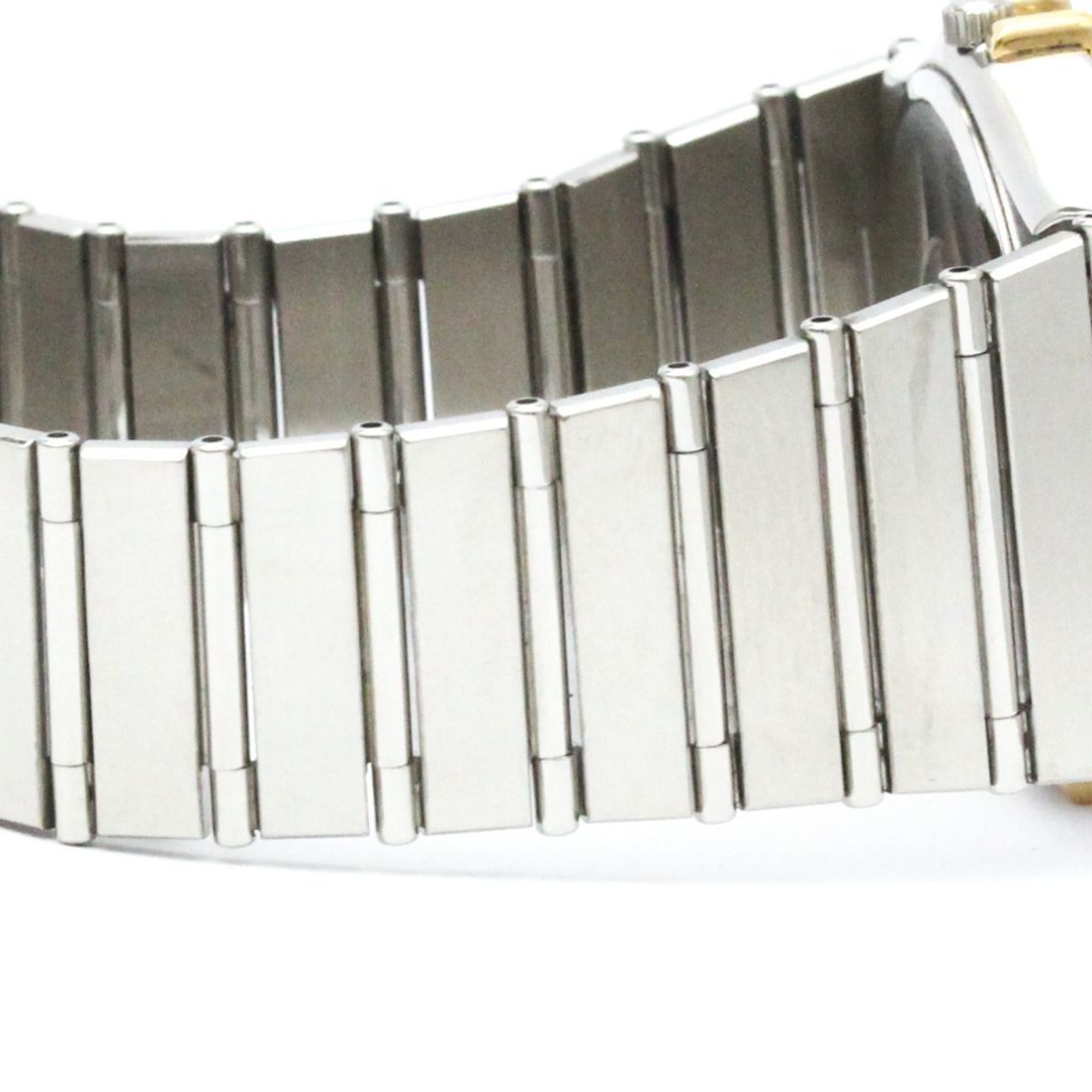 Omega Polished OMEGA Constellation 18K Gold Steel Quartz Mens Watch 1410.10 BF581261 Size ONE SIZE - 8 Thumbnail