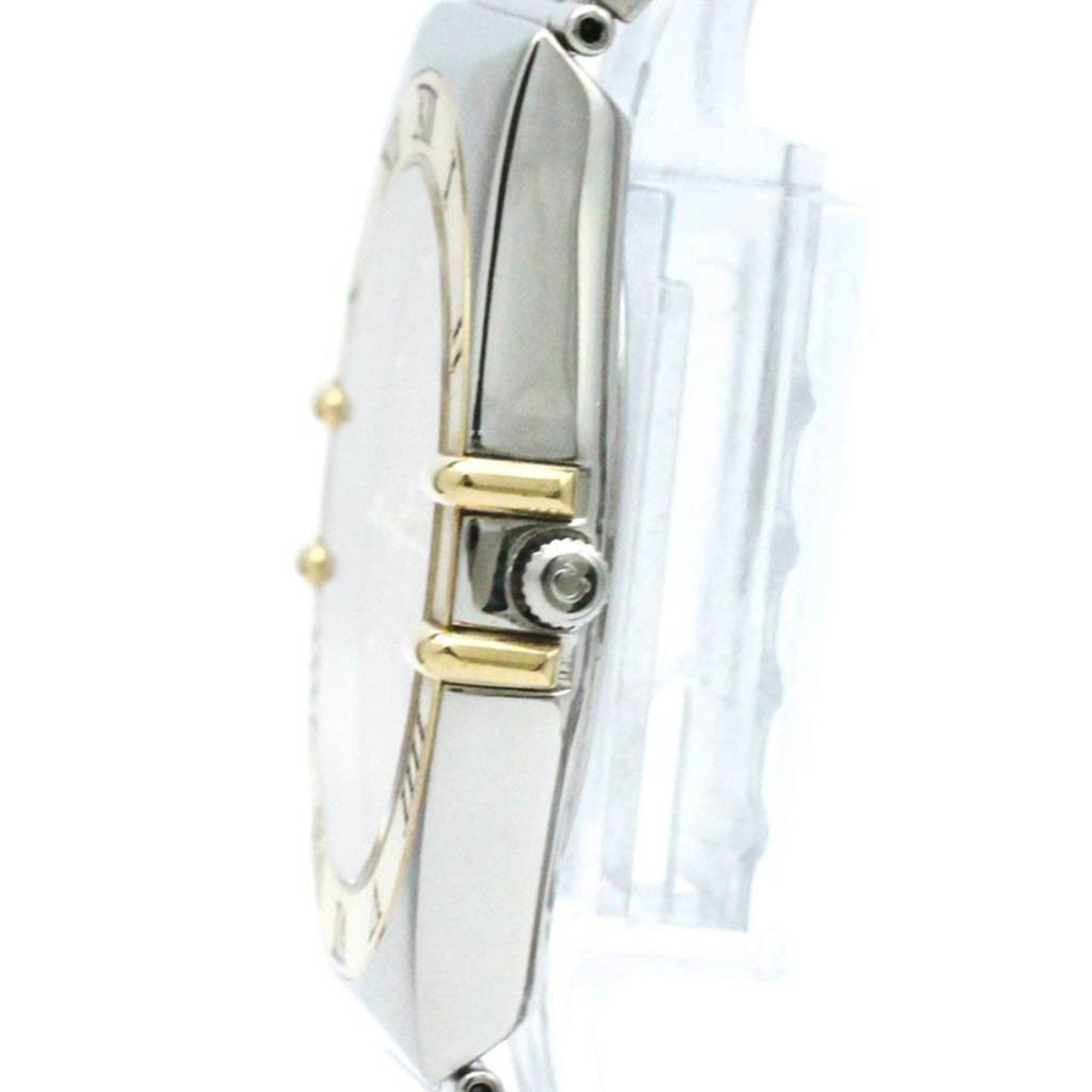 Omega Polished OMEGA Constellation 18K Gold Steel Quartz Mens Watch 1410.10 BF581261 Size ONE SIZE - 4 Thumbnail