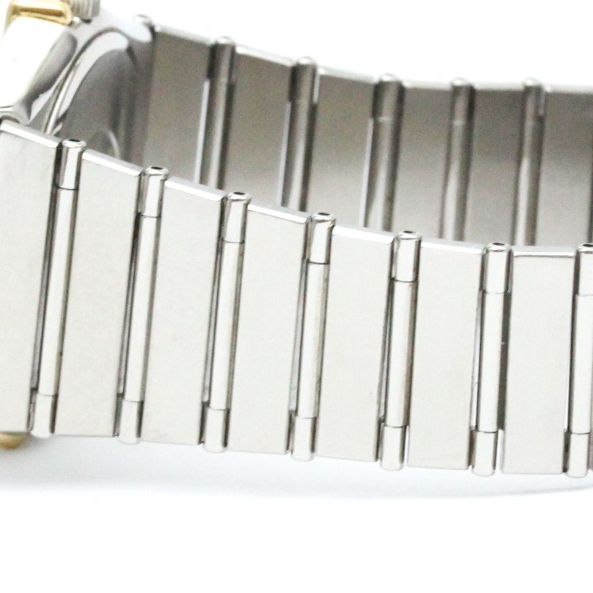 Omega Polished OMEGA Constellation 18K Gold Steel Quartz Mens Watch 1410.10 BF581261 Size ONE SIZE - 3 Thumbnail