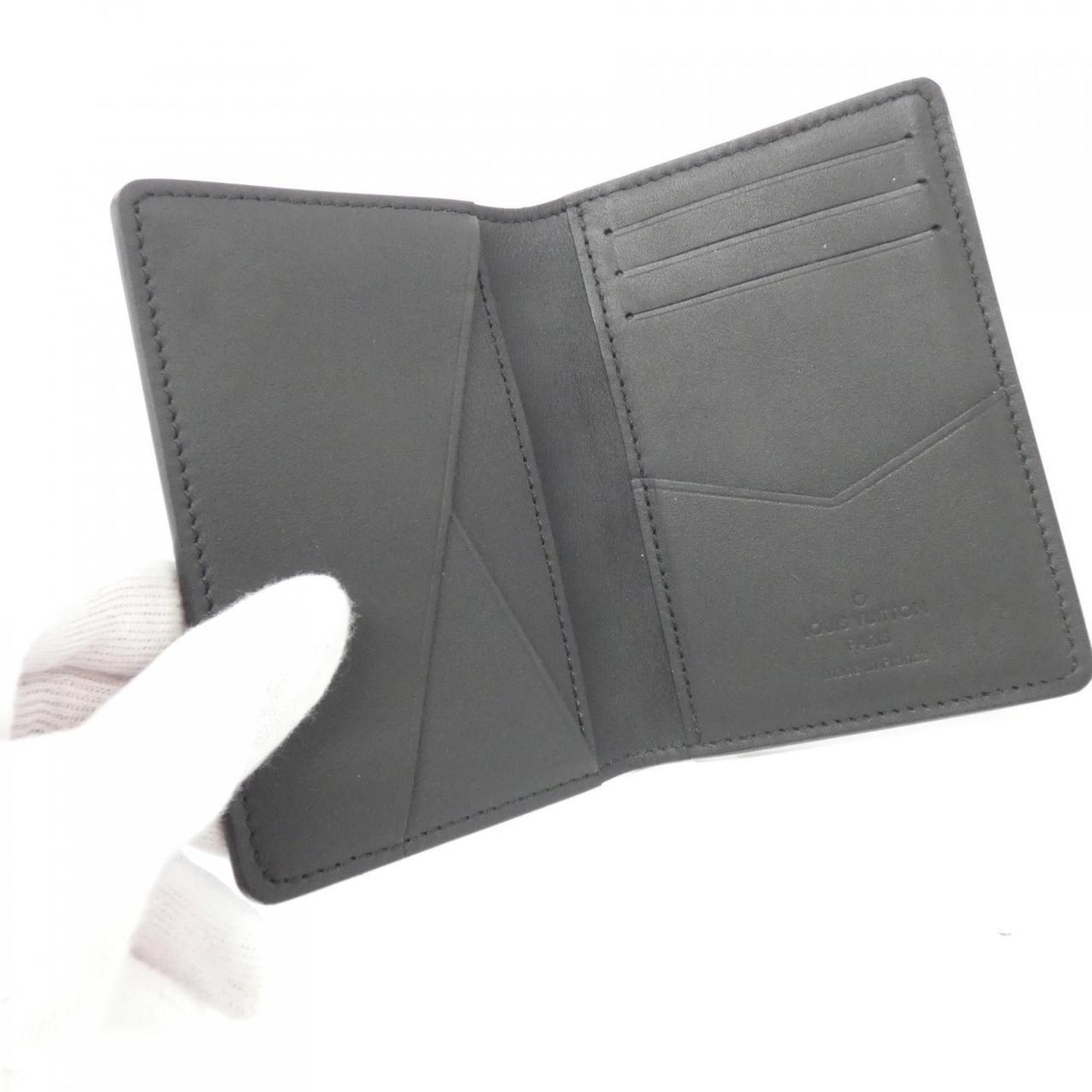 Louis Vuitton Louis Vuitton Damier Infini Organizer de Poche N63197 Business Card Holder/Card Case Size ONE SIZE - 4 Thumbnail
