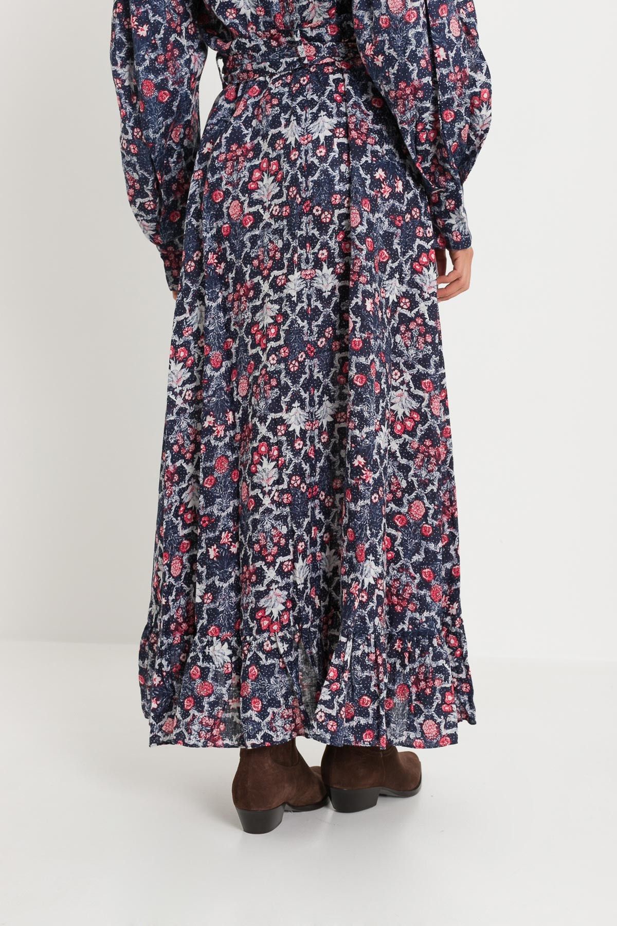 Isabel Marant Etoile Wrap long skirt with flounce Size 28" / US 6 / IT 42 - 2 Thumbnail