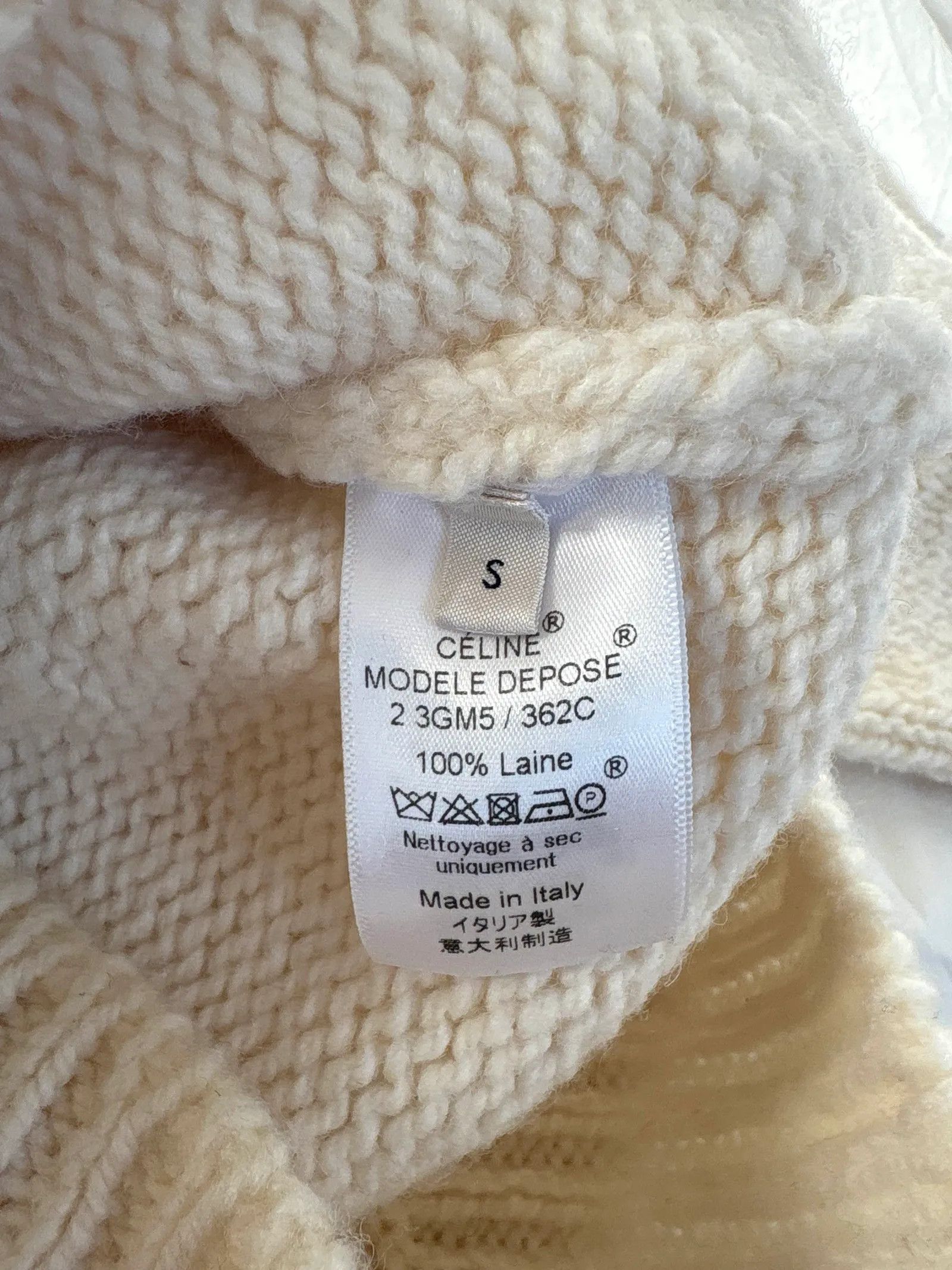 Celine Céline Sweater Size S / US 4 / IT 40 - 3 Thumbnail