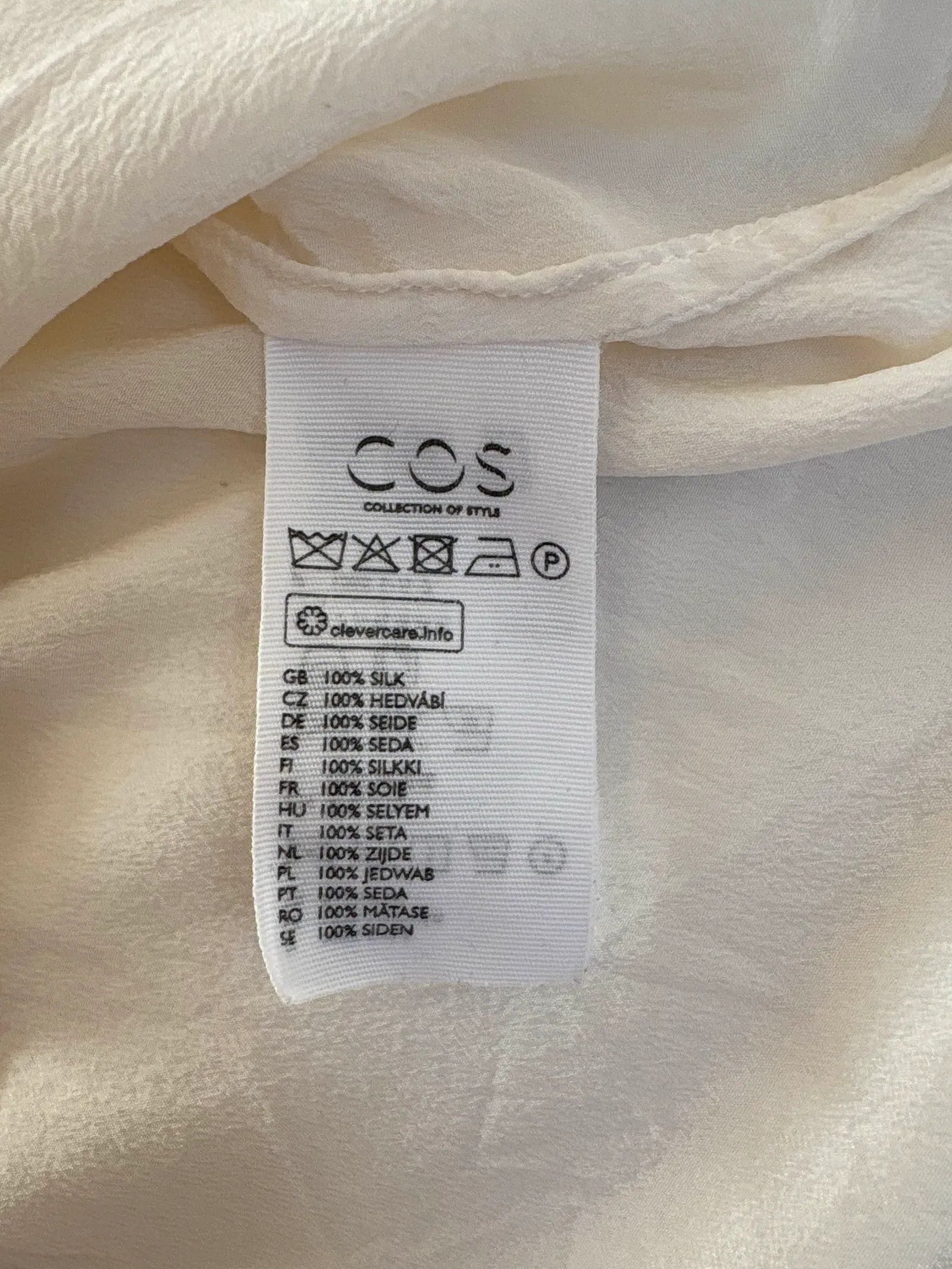 Cos Cos Blouse Size XS / US 0-2 / IT 36-38 - 3 Thumbnail
