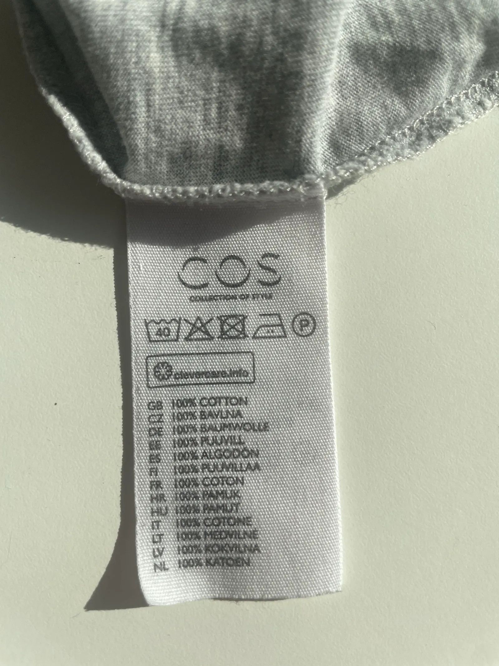 Cos Cos Short Sleeve T-shirt Size S / US 4 / IT 40 - 3 Thumbnail