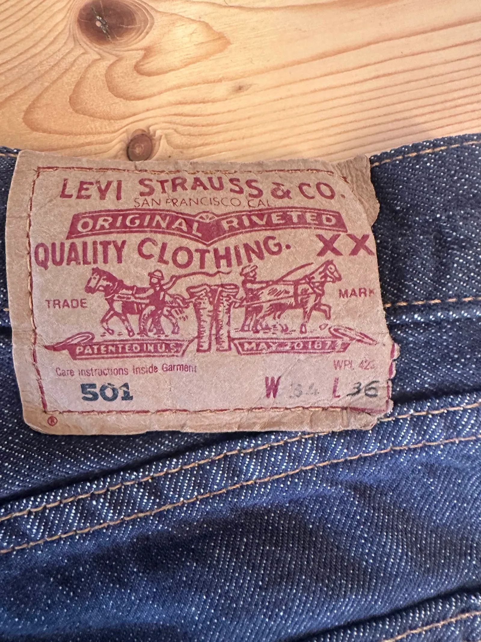 Levi's Levi's Jeans Size 34" / US 12 / IT 48 - 2 Thumbnail