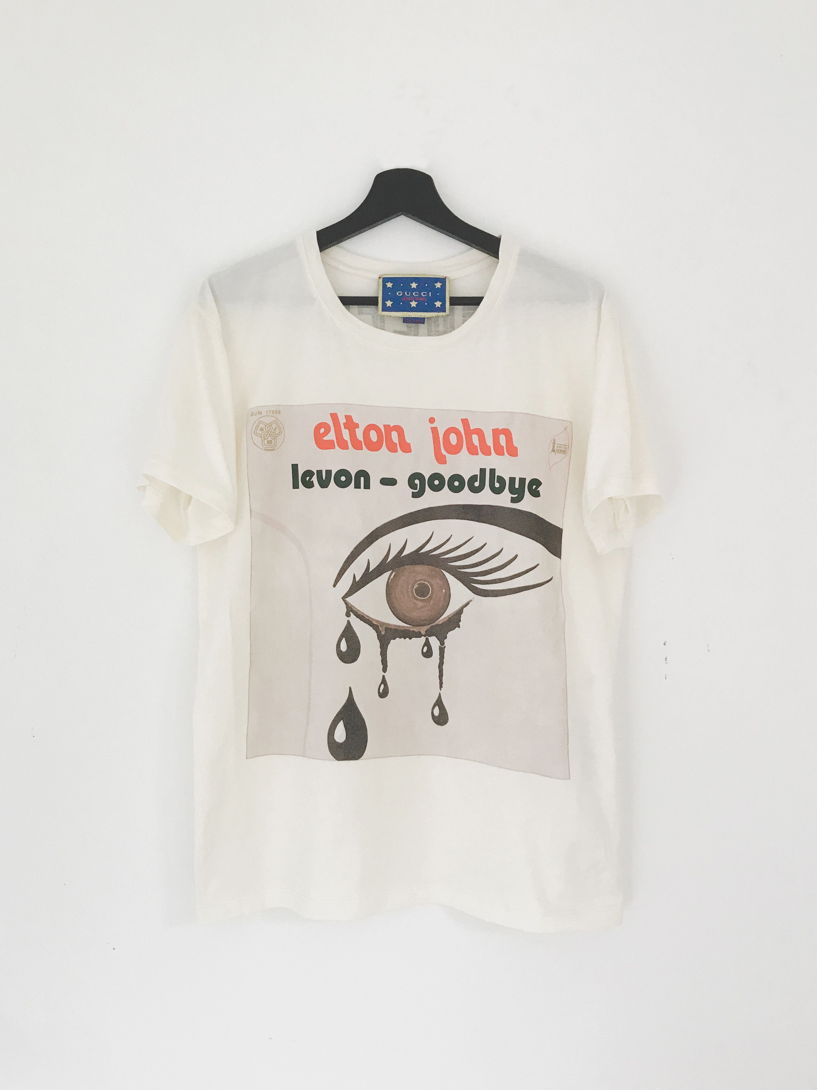 GUCCI ELTON JOHN LEVON-GOODBYE TEE – OBTAIND