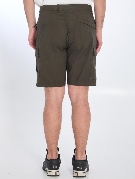 Stone Island STONE ISLAND Men Shorts K1S15L100L08 GREEN Size US 31 - 4 Thumbnail