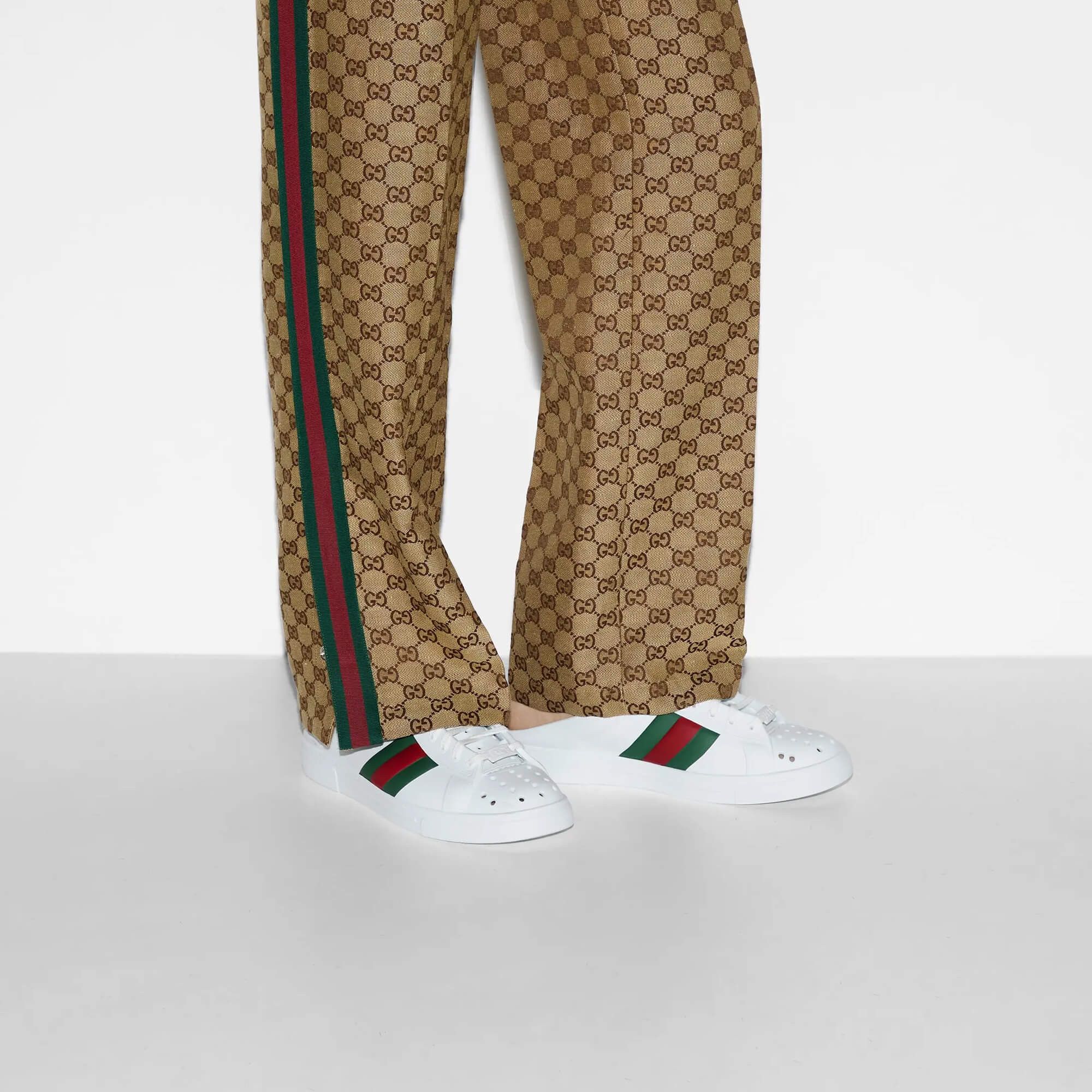 Gucci Gucci Ace Web Rubber Mules SIZE UK 7 Size ONE SIZE - 3 Thumbnail
