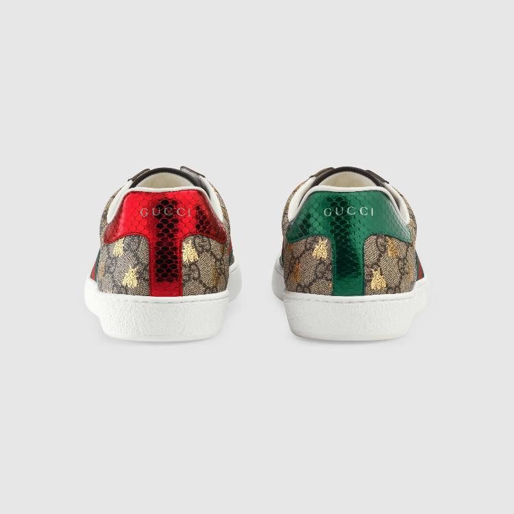 Gucci Gucci Ace GG Supreme Bees Sneakers SIZE 12 Size ONE SIZE - 3 Thumbnail