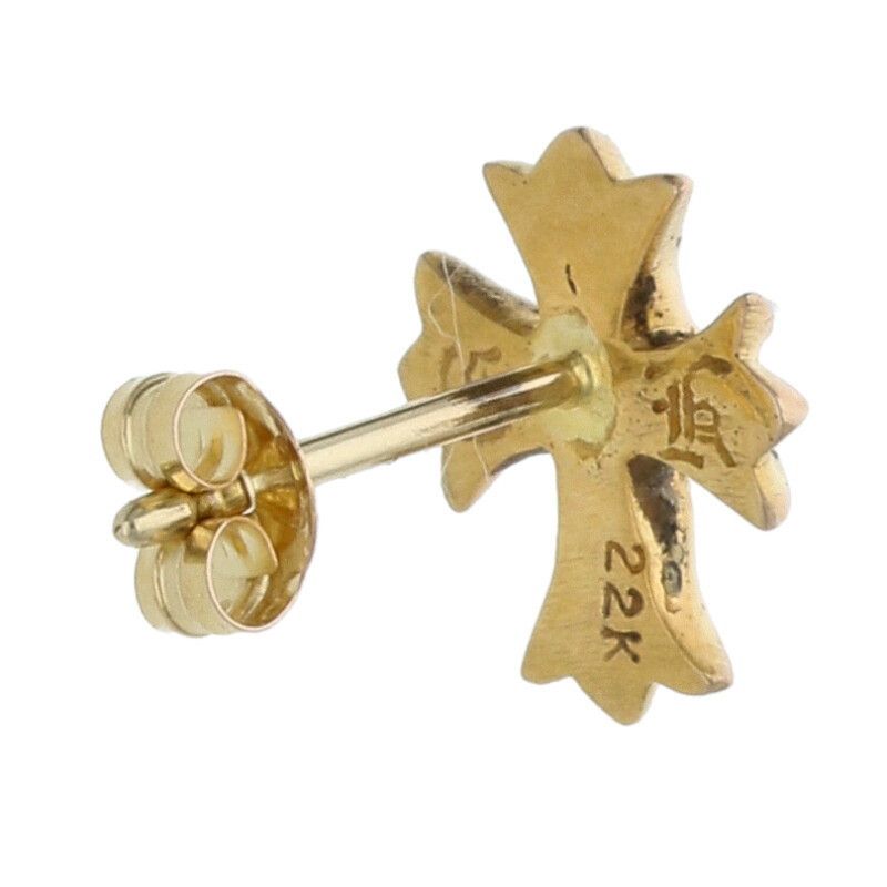 正規品 CHROME HEARTS No2 CH CROSS STUD Authentic [Chrome Hearts] Stud Earring - Cross Fat and more