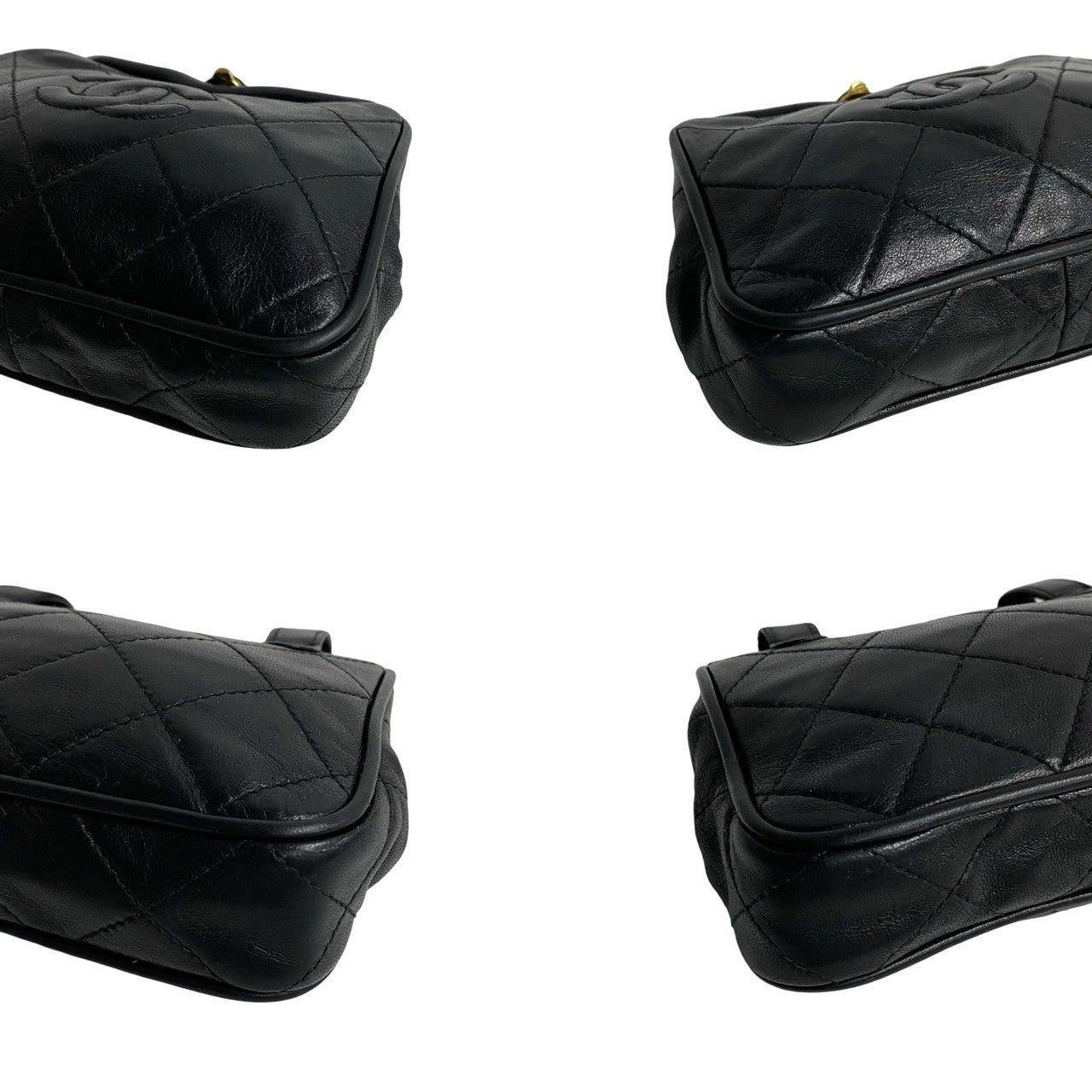 Chanel Chanel Shoulder Bag Black Leather Size ONE SIZE - 8 Thumbnail
