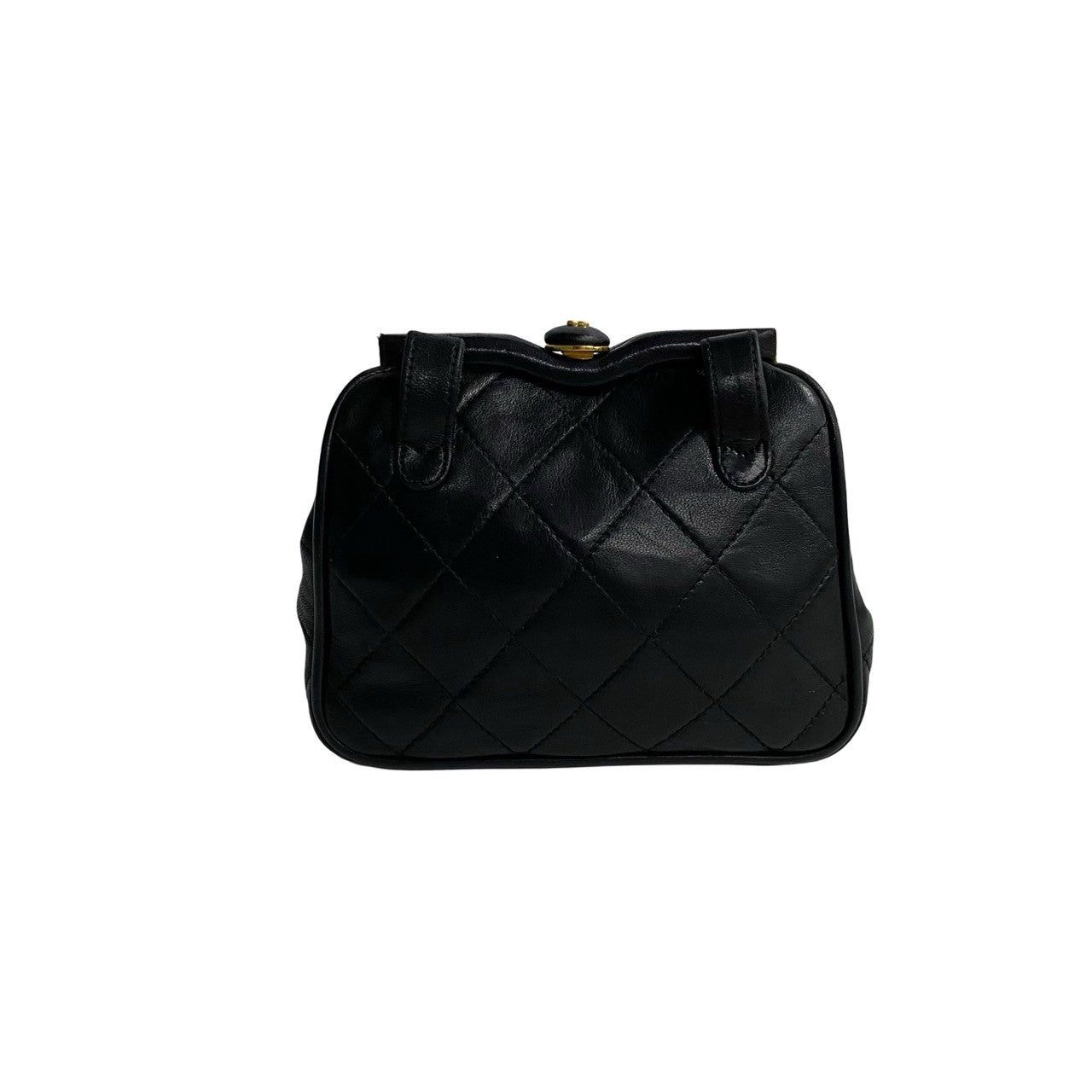 Chanel Chanel Shoulder Bag Black Leather Size ONE SIZE - 4 Thumbnail
