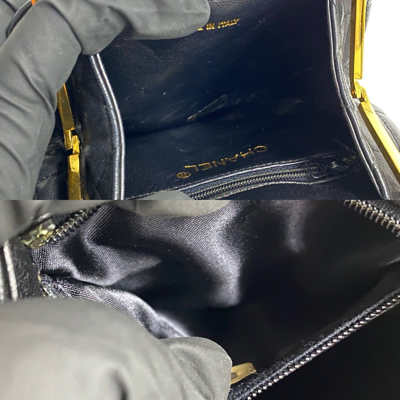 Chanel Chanel Shoulder Bag Black Leather Size ONE SIZE - 9 Thumbnail