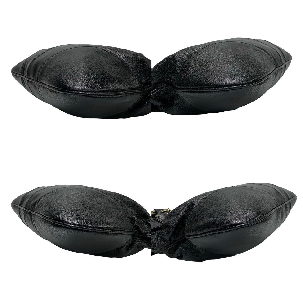 Salvatore Ferragamo Salvatore Ferragamo Handbag Black Leather Size ONE SIZE - 7 Thumbnail