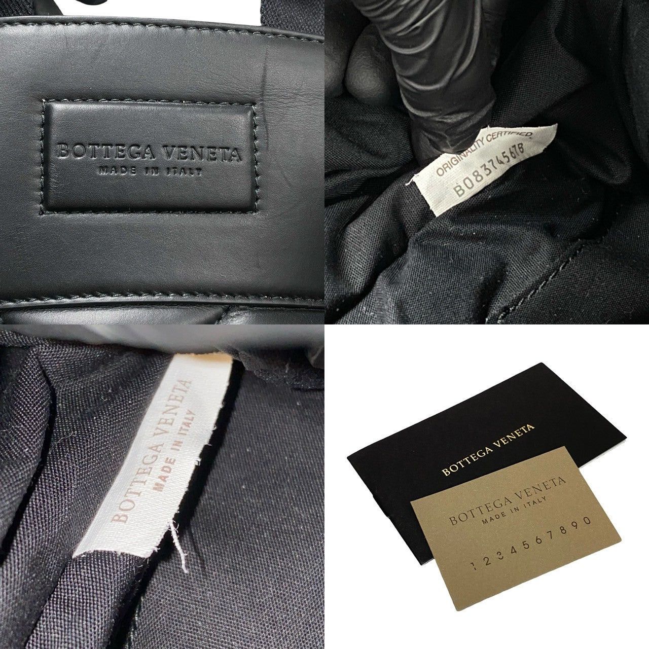 Bottega Veneta Bottega Veneta Backpack Black Leather Size ONE SIZE - 3 Thumbnail