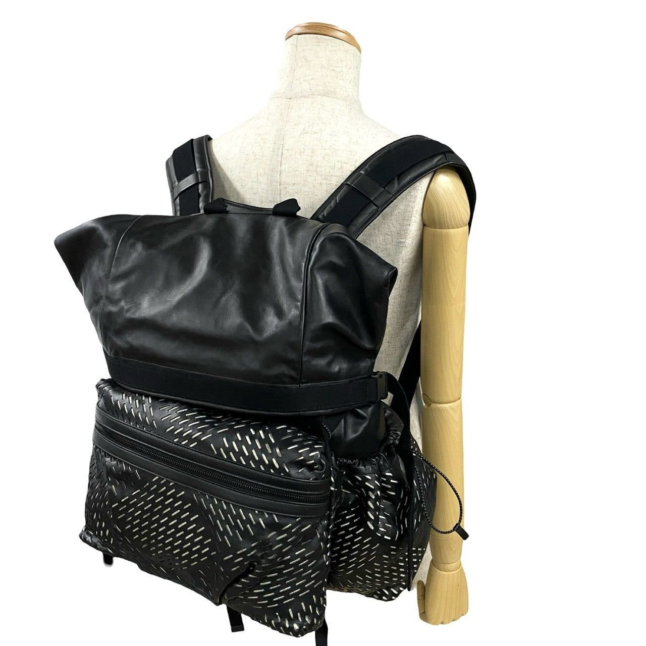 Bottega Veneta Bottega Veneta Backpack Black Leather Size ONE SIZE - 2 Thumbnail