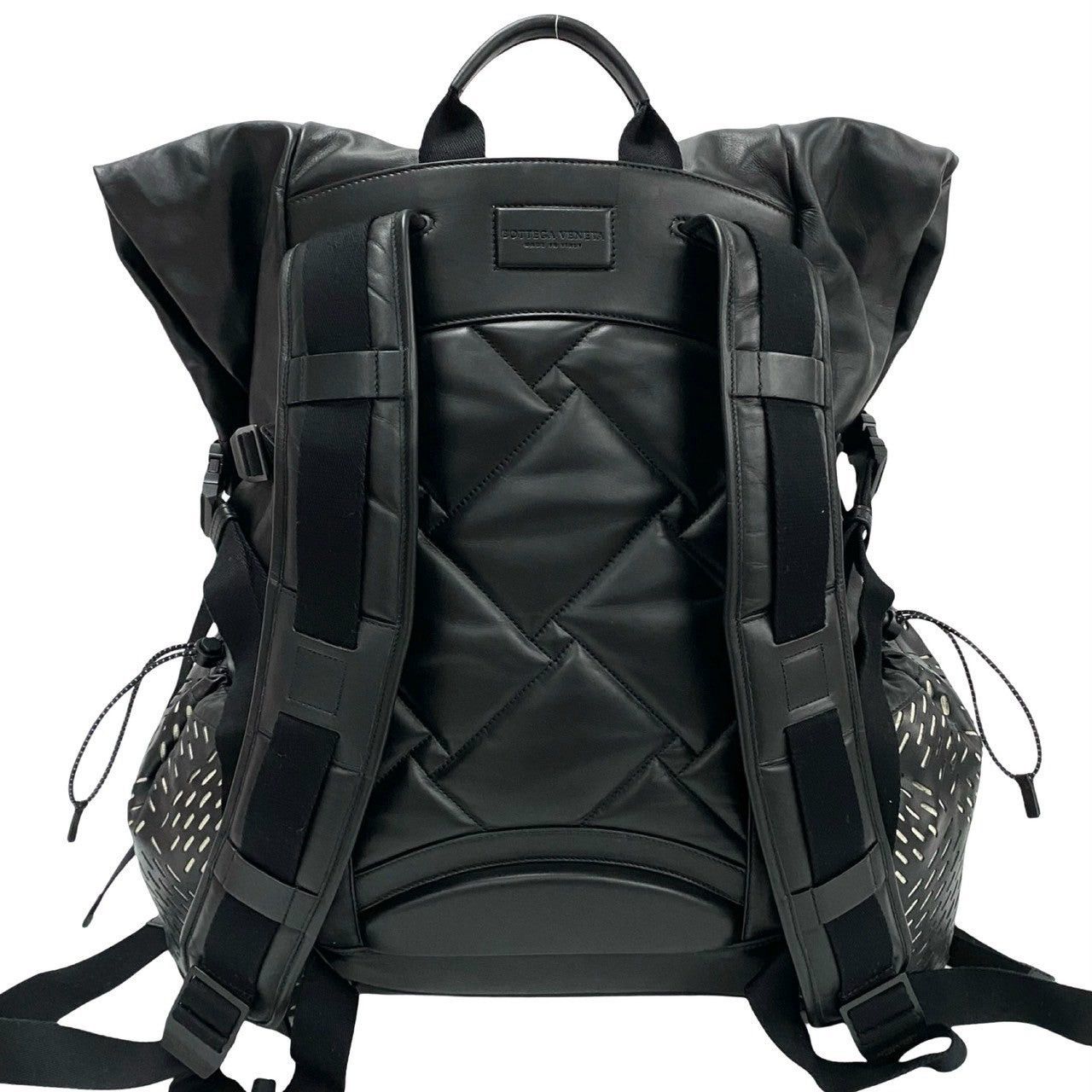 Bottega Veneta Bottega Veneta Backpack Black Leather Size ONE SIZE - 4 Thumbnail