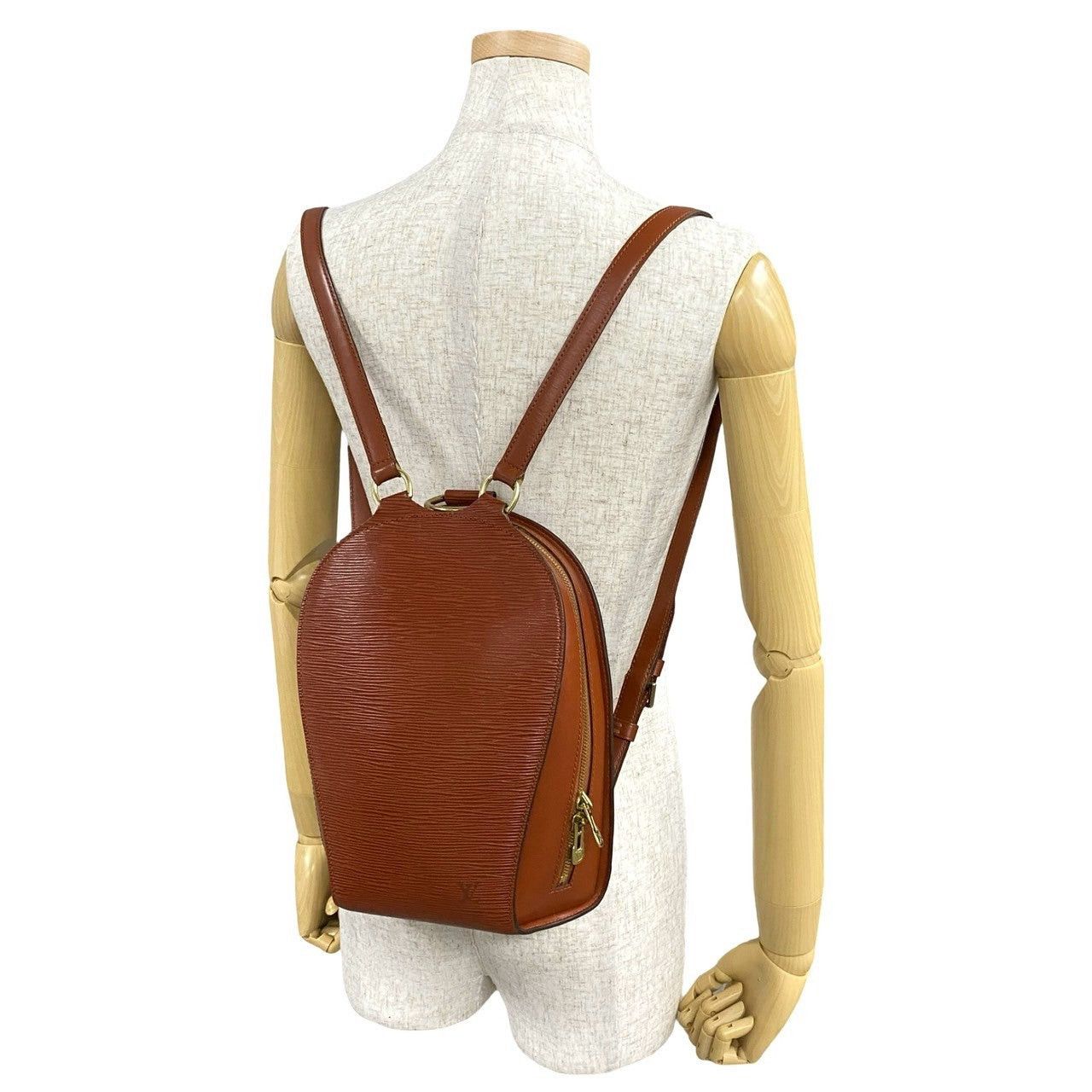 Louis Vuitton Louis Vuitton Backpack Brown Leather Size ONE SIZE - 2 Thumbnail