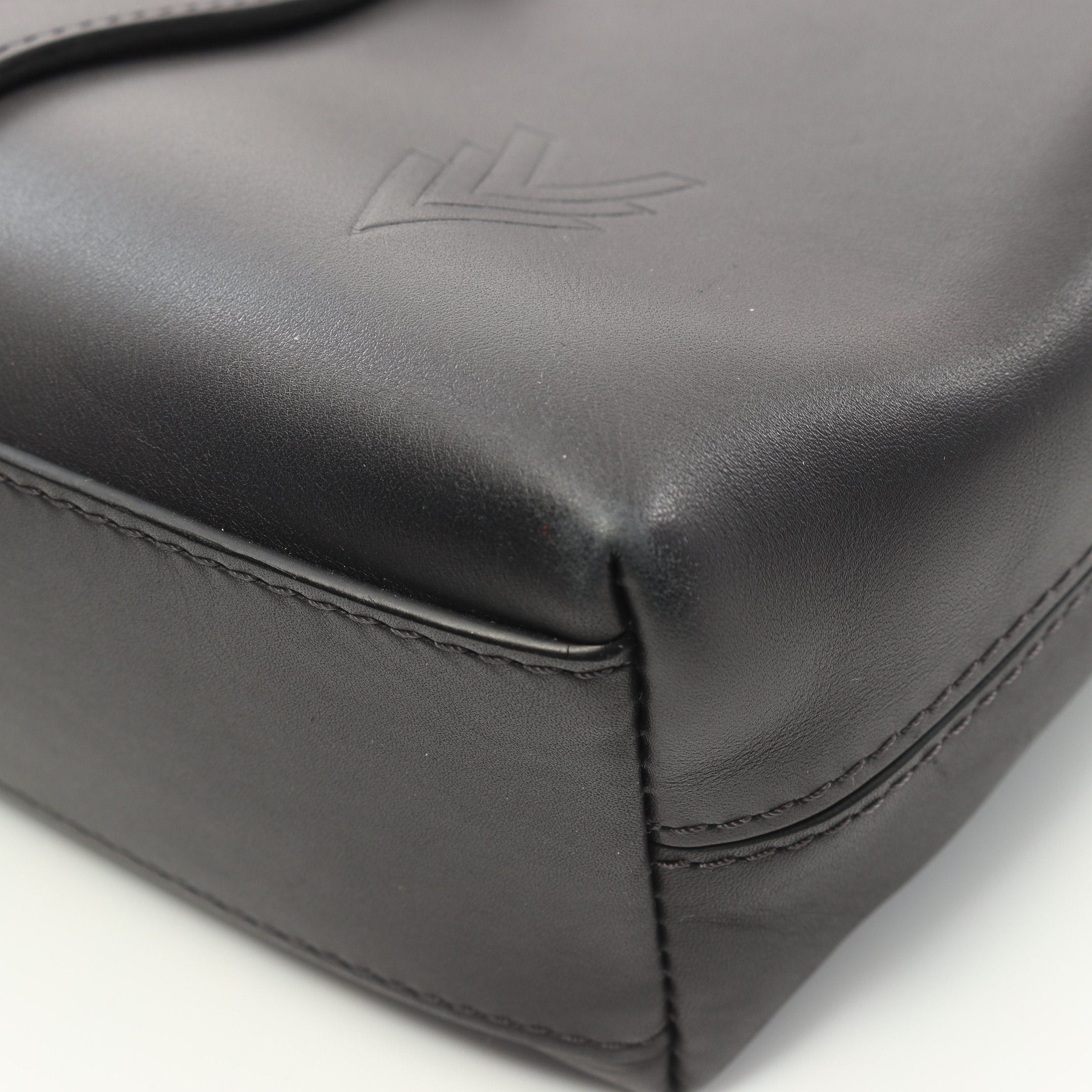 Louis Vuitton Louis Vuitton Cartable Cuir Ombre Anthracite Business Bag Leather Dark Gray Size ONE SIZE - 7 Thumbnail