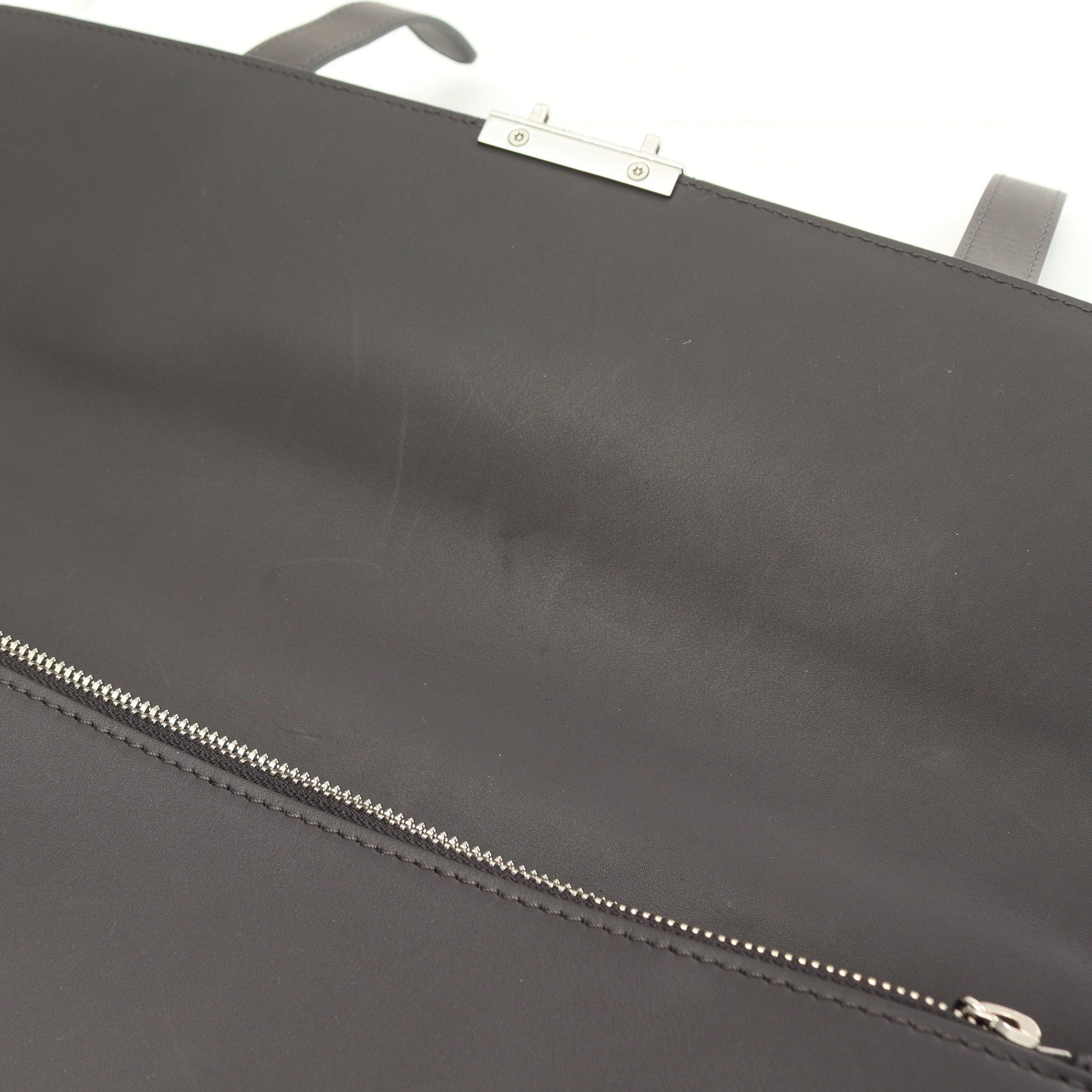 Louis Vuitton Louis Vuitton Cartable Cuir Ombre Anthracite Business Bag Leather Dark Gray Size ONE SIZE - 9 Thumbnail