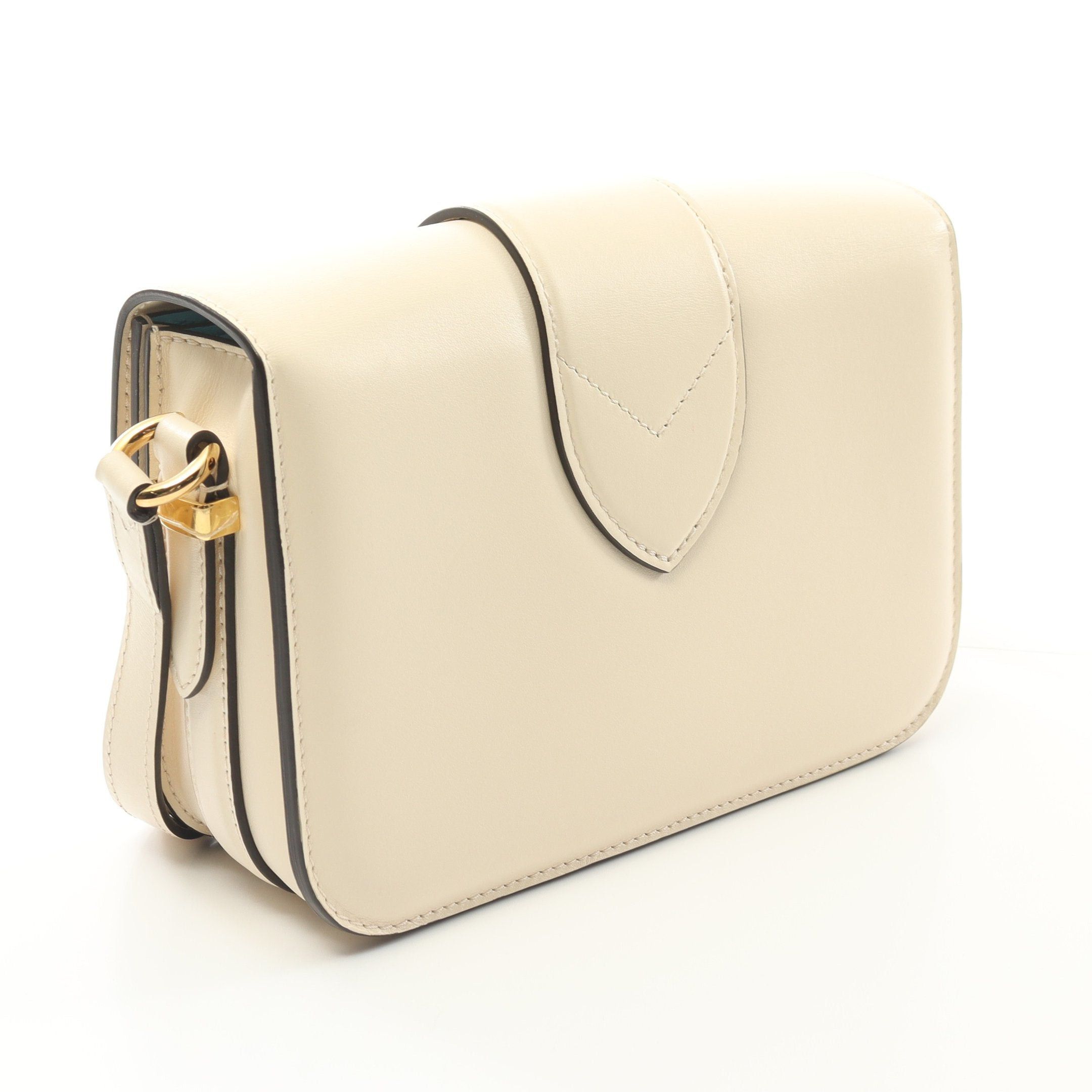 Louis Vuitton Louis Vuitton Lv Pont 9 Neuf Claim Shoulder Bag Leather Ivory Size ONE SIZE - 2 Thumbnail