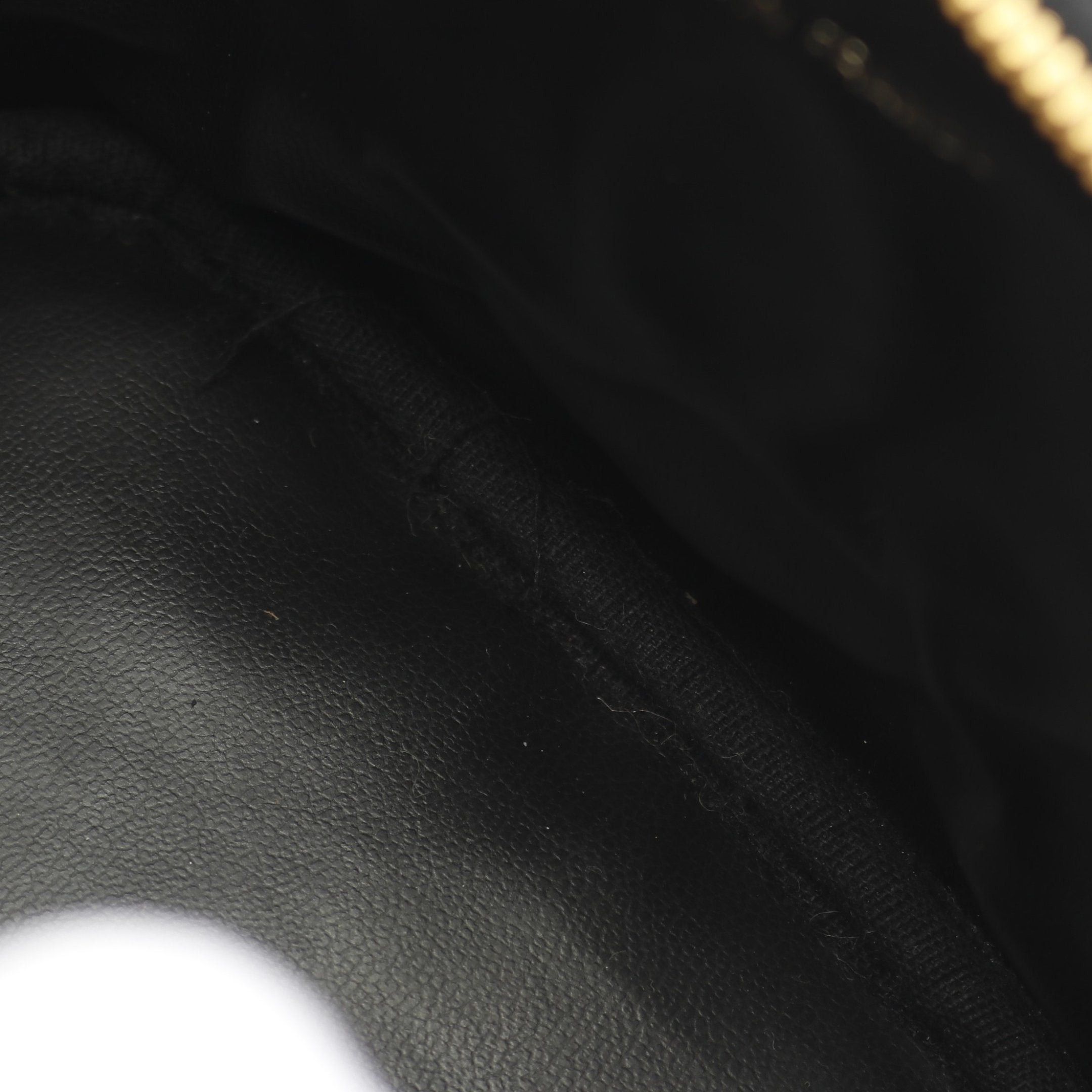 Chanel Chanel Coco Mark Handbag Vanity Bag Caviar Skin Black Gold Hardware Size ONE SIZE - 11 Thumbnail