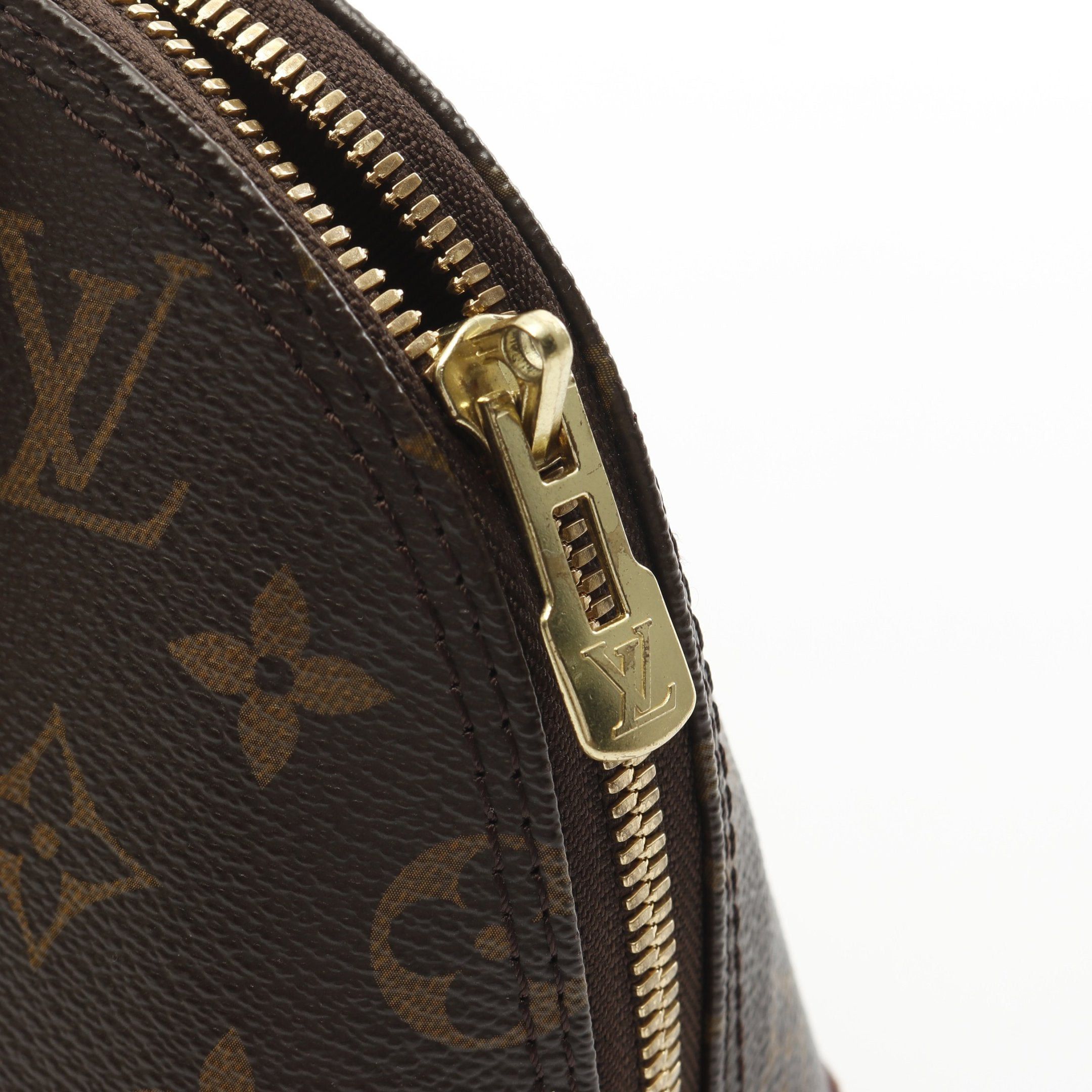 Louis Vuitton Louis Vuitton Alma Bb Monogram Handbag Leather Brown Size ONE SIZE - 12 Thumbnail